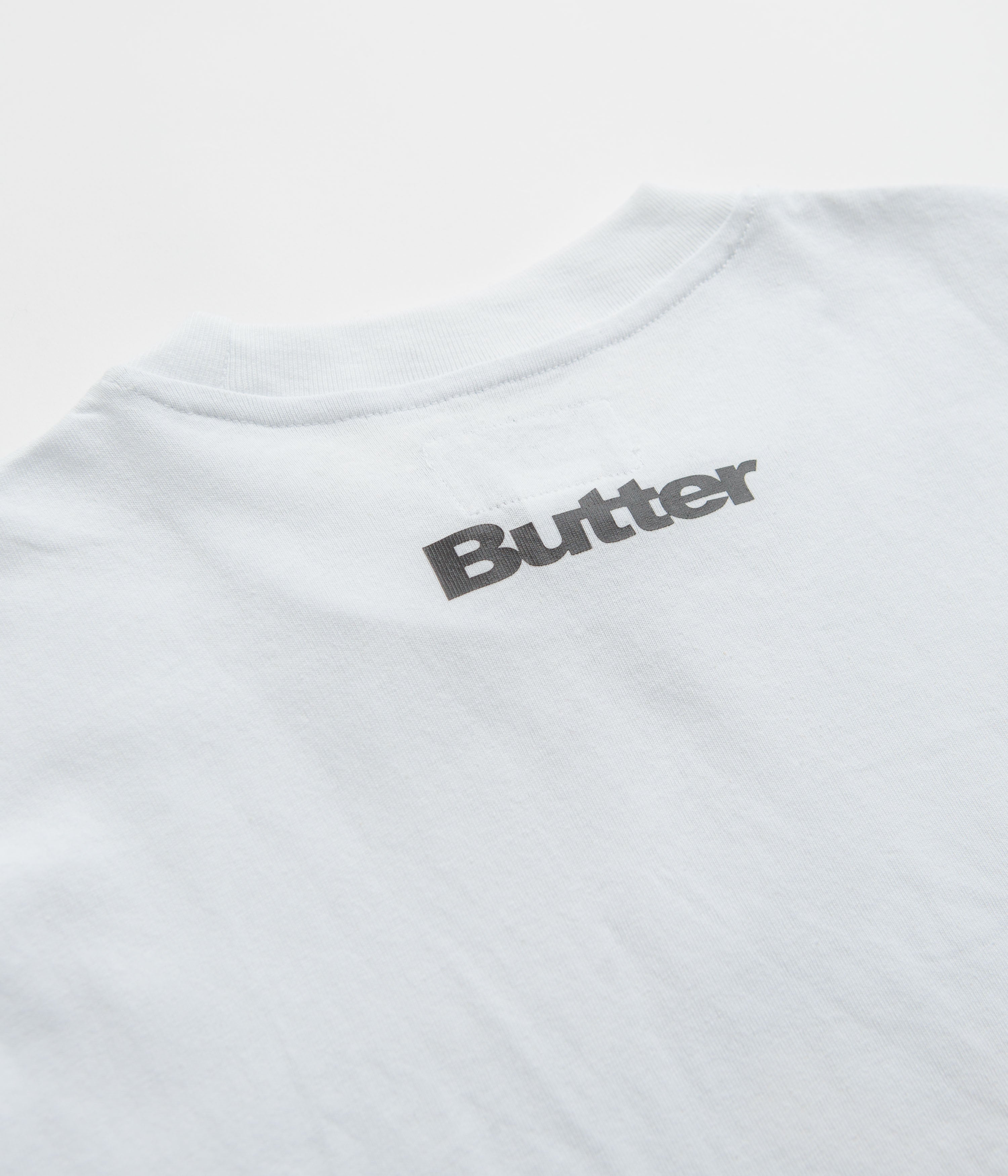 Butter Goods Fantasia Graphic T-Shirt for Men & Women - Soft Cotton White Tee - Casual Streetwear for Everyday Wear & Outfits