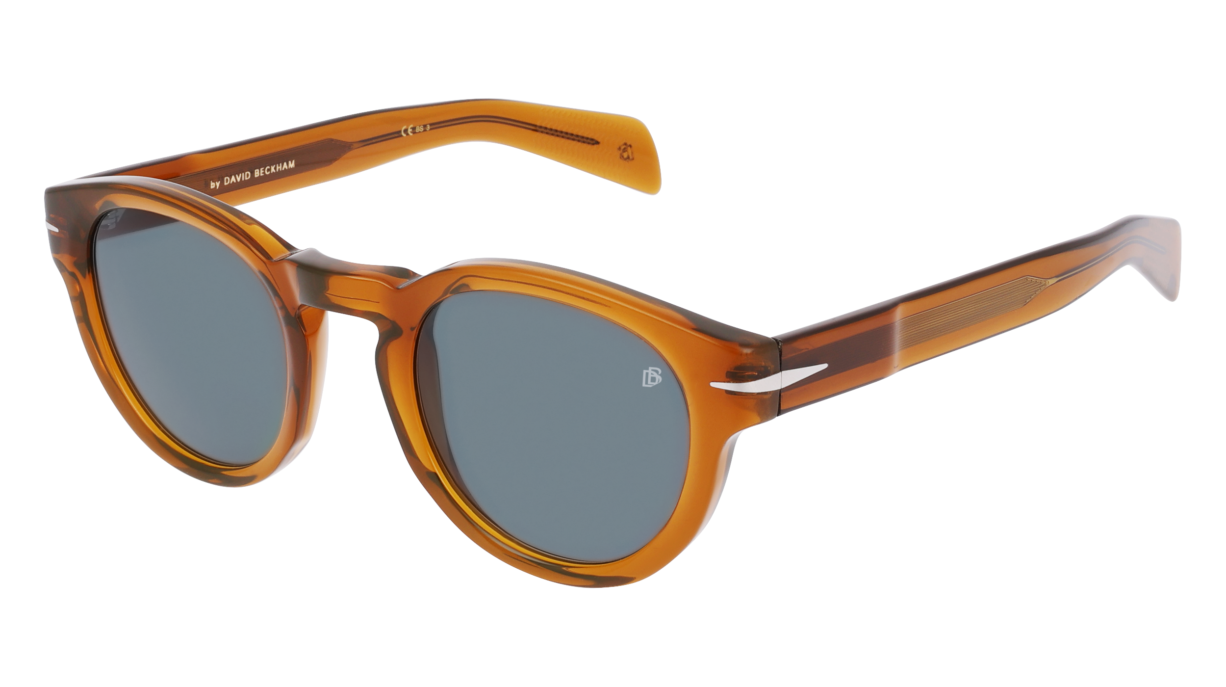 David Beckham DB 7041/S FMP 4824 Polarized Sunglasses for Men - UV Protection Aviator Style Shades for Driving, Travel & Outdoor Activities