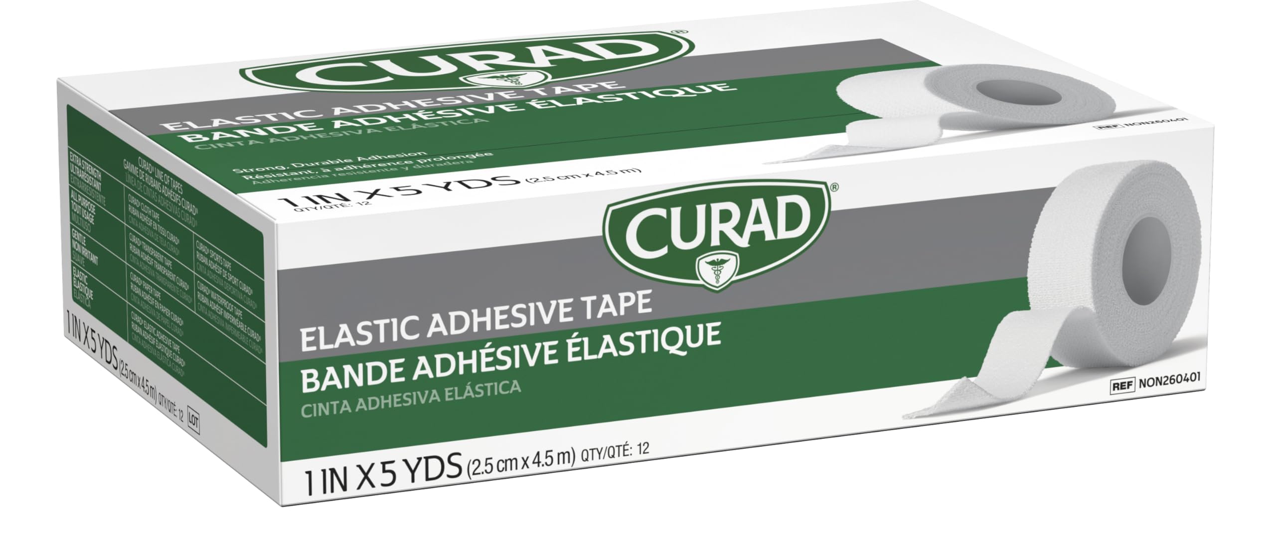 Medline NON260401 Elastic Adhesive Bandage Tape, 1