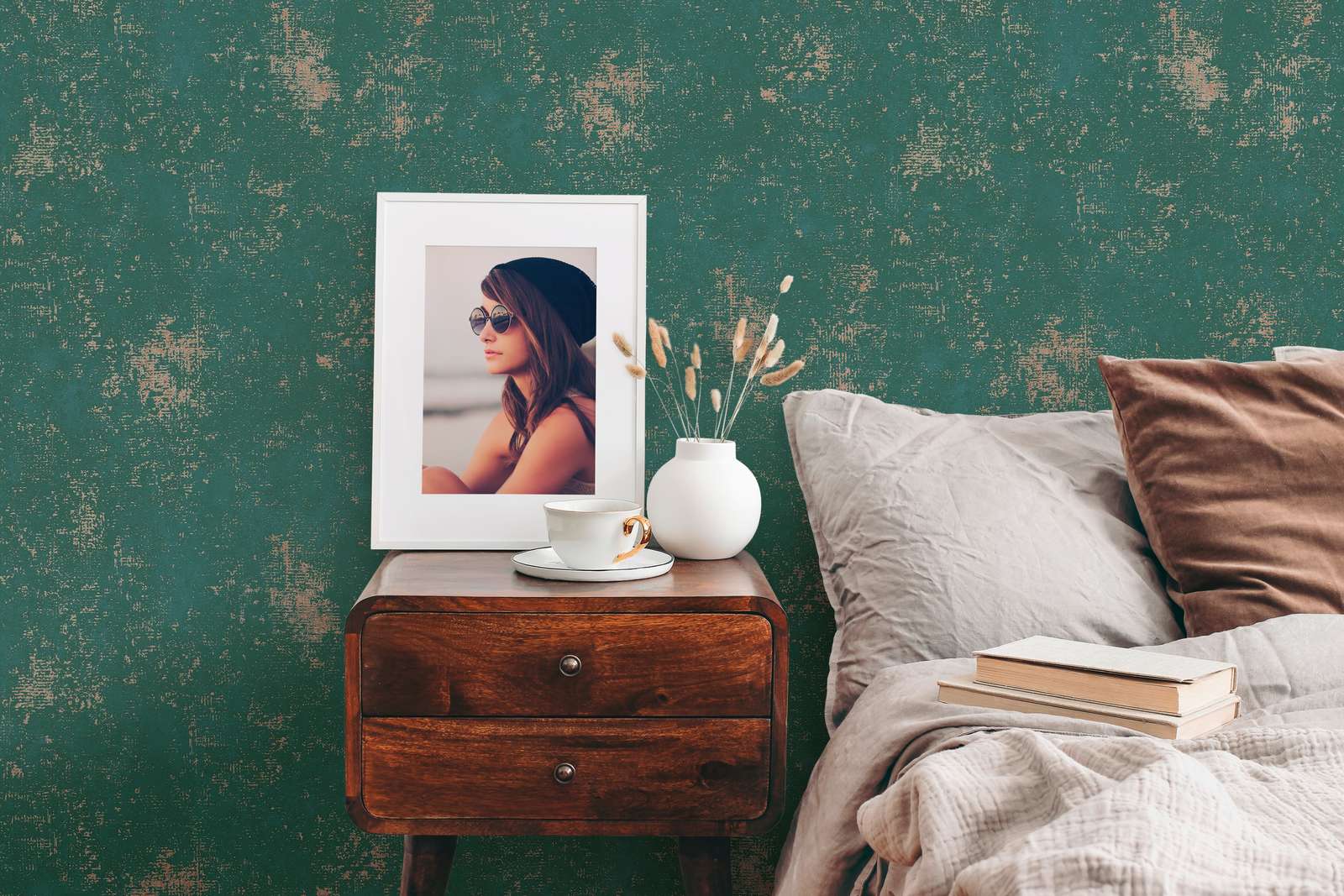 The Bos Metallic Texture - Premium Home Decor for Modern Living Rooms & Bedrooms | Elegant & Stylish Wall Art for Contemporary Spaces