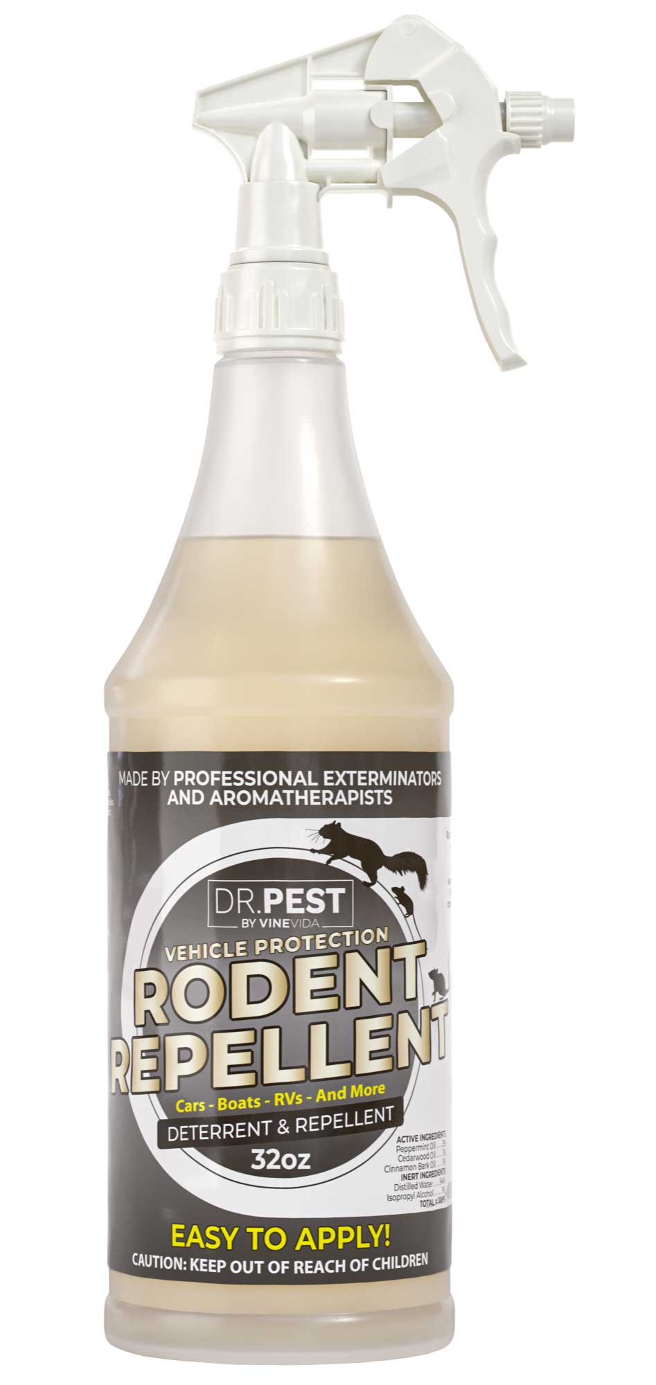 Natural Rodent Repellent for Cars - Vehicle Protection Against Mice & Rats | Keep Your Car Safe from Rodent Damage
