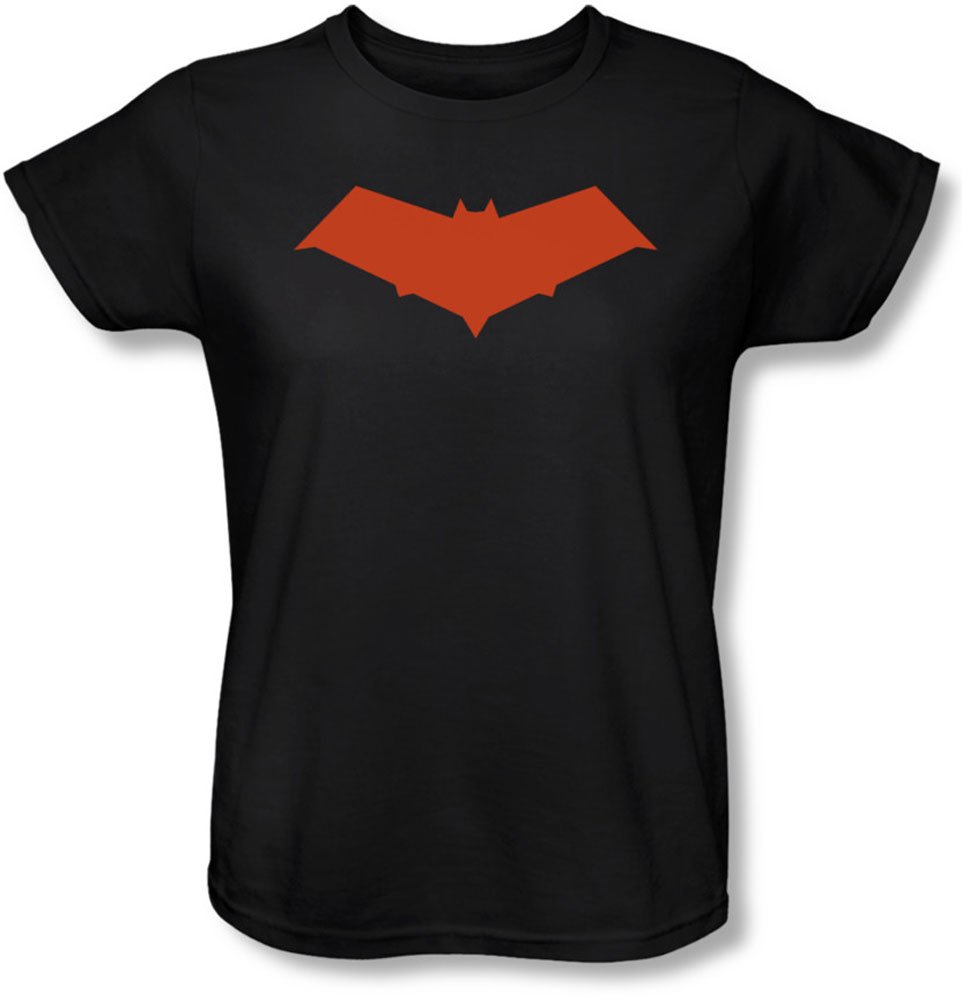Batman Women's Red Hood Graphic T-Shirt - Superhero Comic Tee for Fans & Cosplay | Casual Wear & Gift Idea