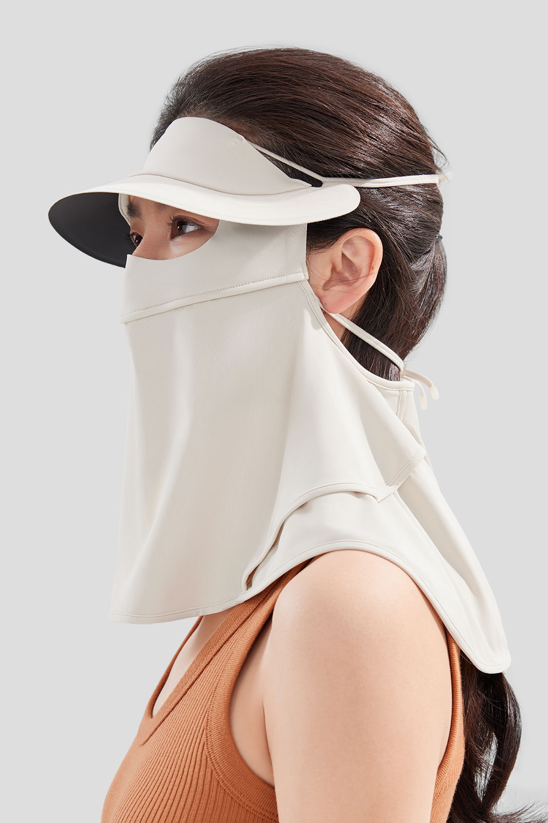 UPF50+ Women's Sun Protection Neck Gaiter Face Mask - UV Protective Scarf for Outdoor Activities, Hiking, Cycling & Running