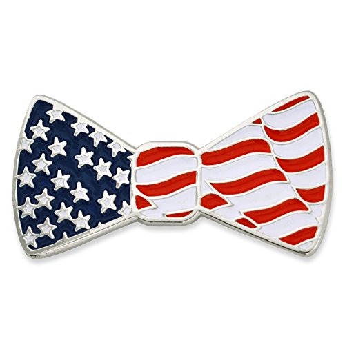 Bow Tie Nickel Plated