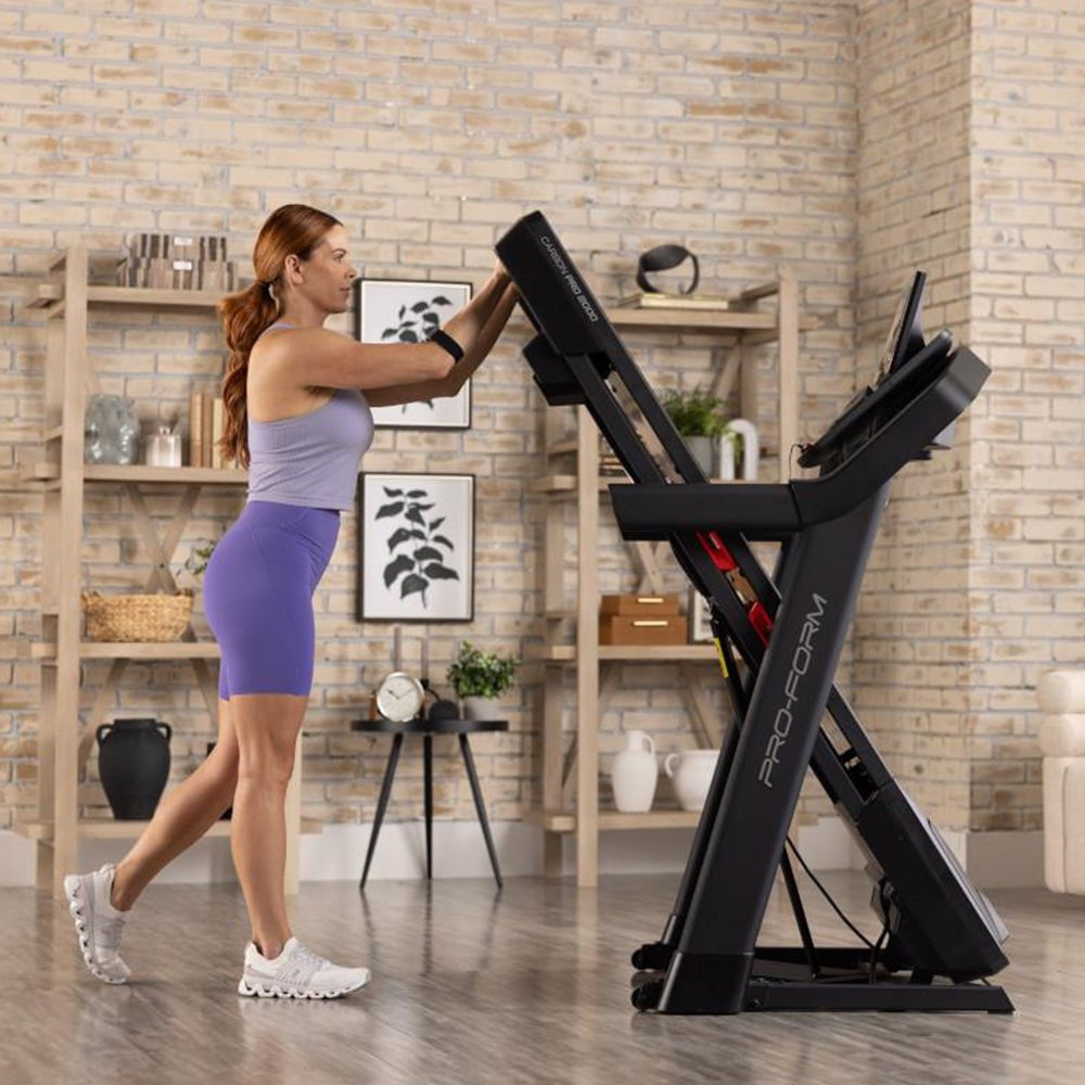 ProForm Carbon Pro 2000 Treadmill - High-Performance Running Machine for Home Gym, Cardio Workout & Fitness Training - Perfect for Small Spaces & Apartment Workouts