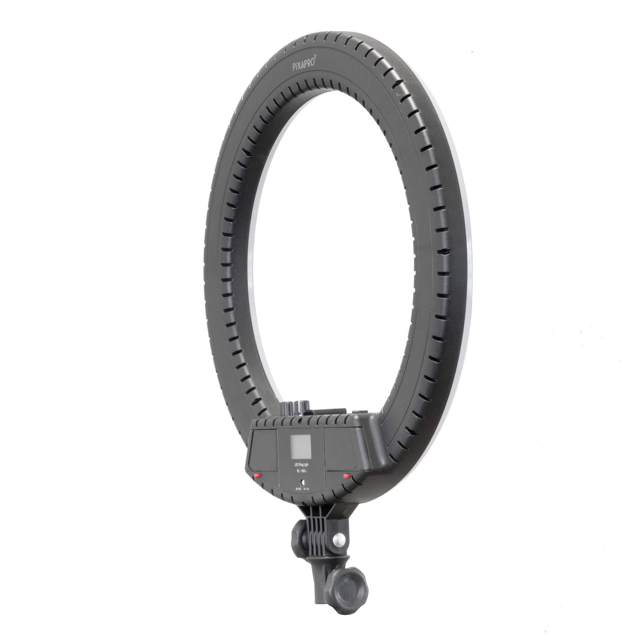 Professional RICO240B MKII LED Ring Light Kit for Hair Salon & Barber - Continuous Lighting with Smartphone Mount - Perfect for Makeup, Photography & Video Content Creation