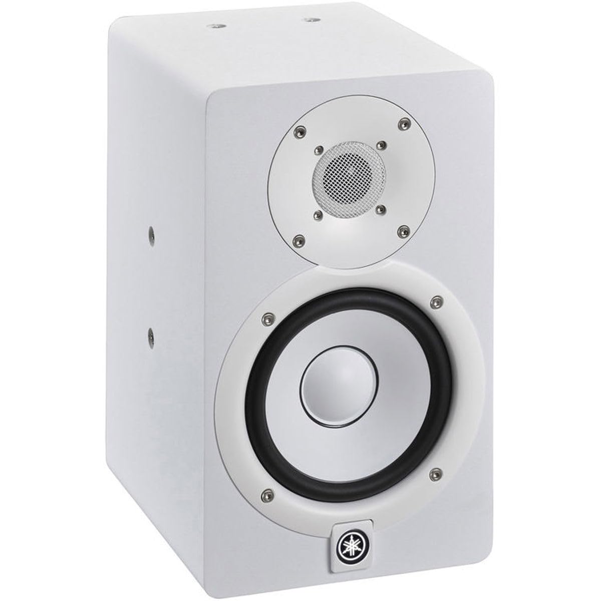 Yamaha HS5I Studio Monitor Speakers with Mounting Points & Screws - White | Professional Audio Monitors for Home & Studio Recording
