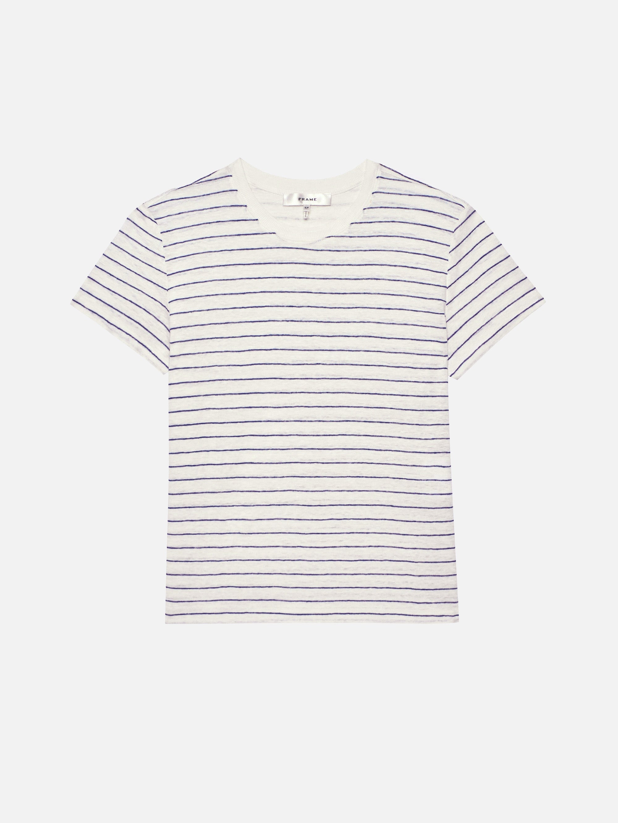 Soft & Breathable Linen Baby Tee for Girls & Boys - Navy Multi Color - Perfect for Summer Outfits, Casual Wear & Photoshoots