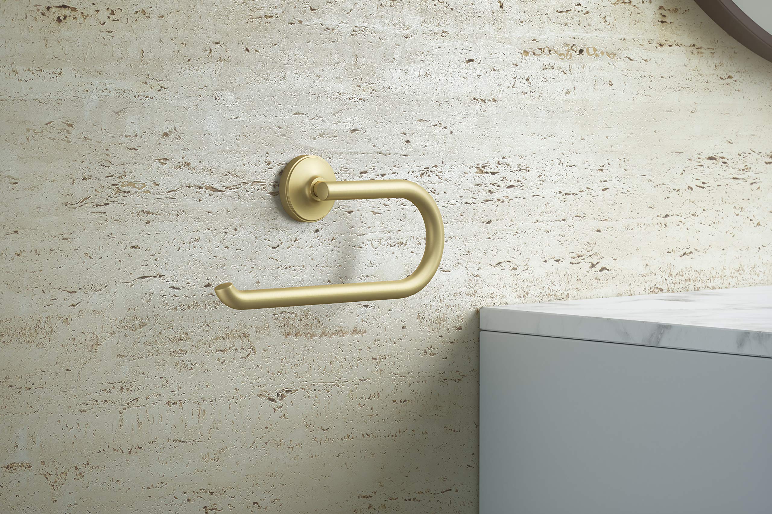 Pfister BRBTNTBG Brushed Gold Bathroom Faucet & Hardware Set - Elegant & Durable for Modern Bathrooms, Vanities, and Powder Rooms