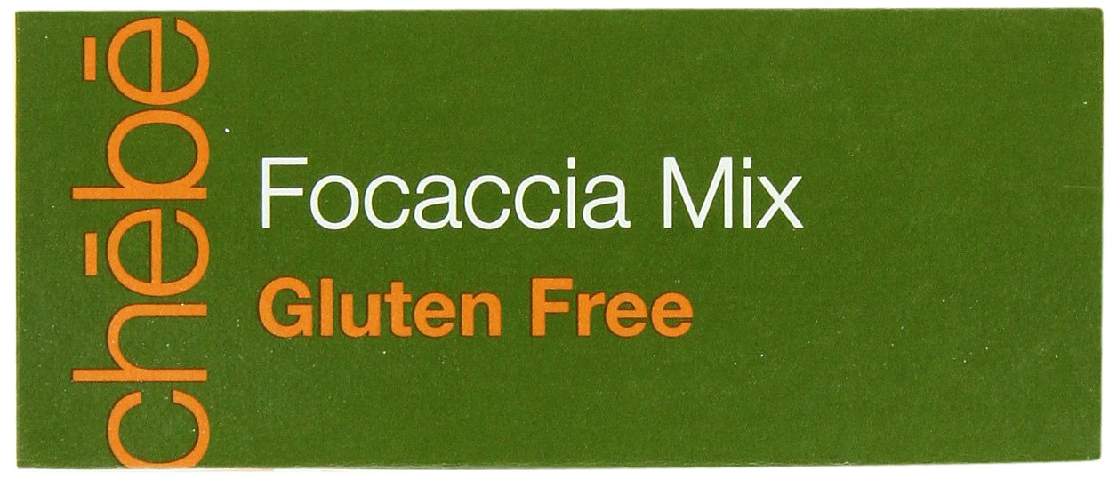 Gluten Free Chebe Bread Focaccia Flat Bread Mix - 7.5 Oz (Pack of 8) | Vegan, Non-GMO | Perfect for Sandwiches, Pizza & Mediterranean Meals