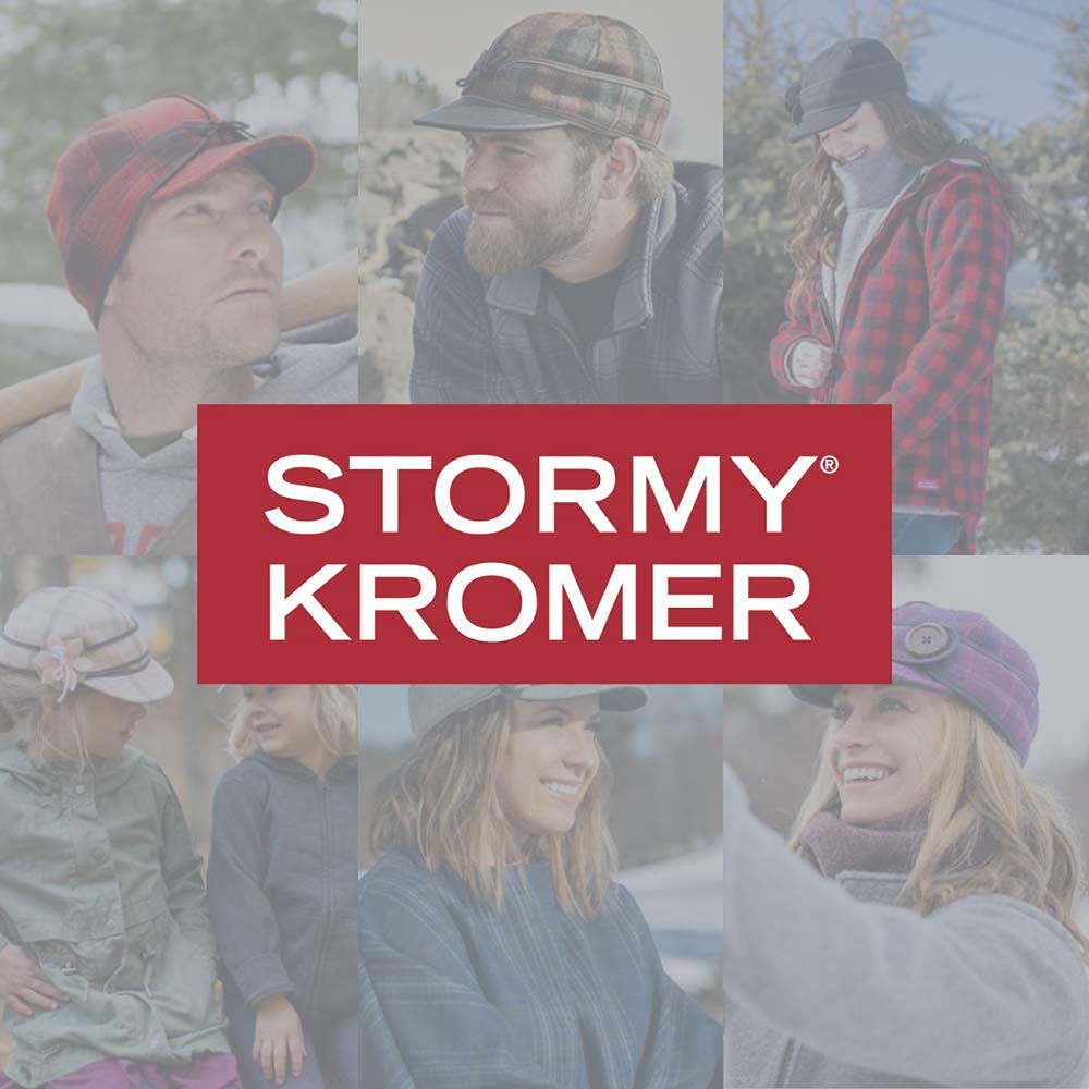 Stormy Kromer Mackinaw Wool Flannel Jacket for Men - Warm Winter Outdoor Coat | Hunting, Camping & Cold Weather Wear