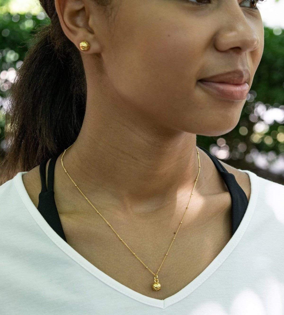 Chelsea Charles Women's Sports Charm Necklace - Elegant Sterling Silver Jewelry for Athletes, Fitness Enthusiasts & Sports Lovers | Perfect for Workouts, Games & Everyday Wear