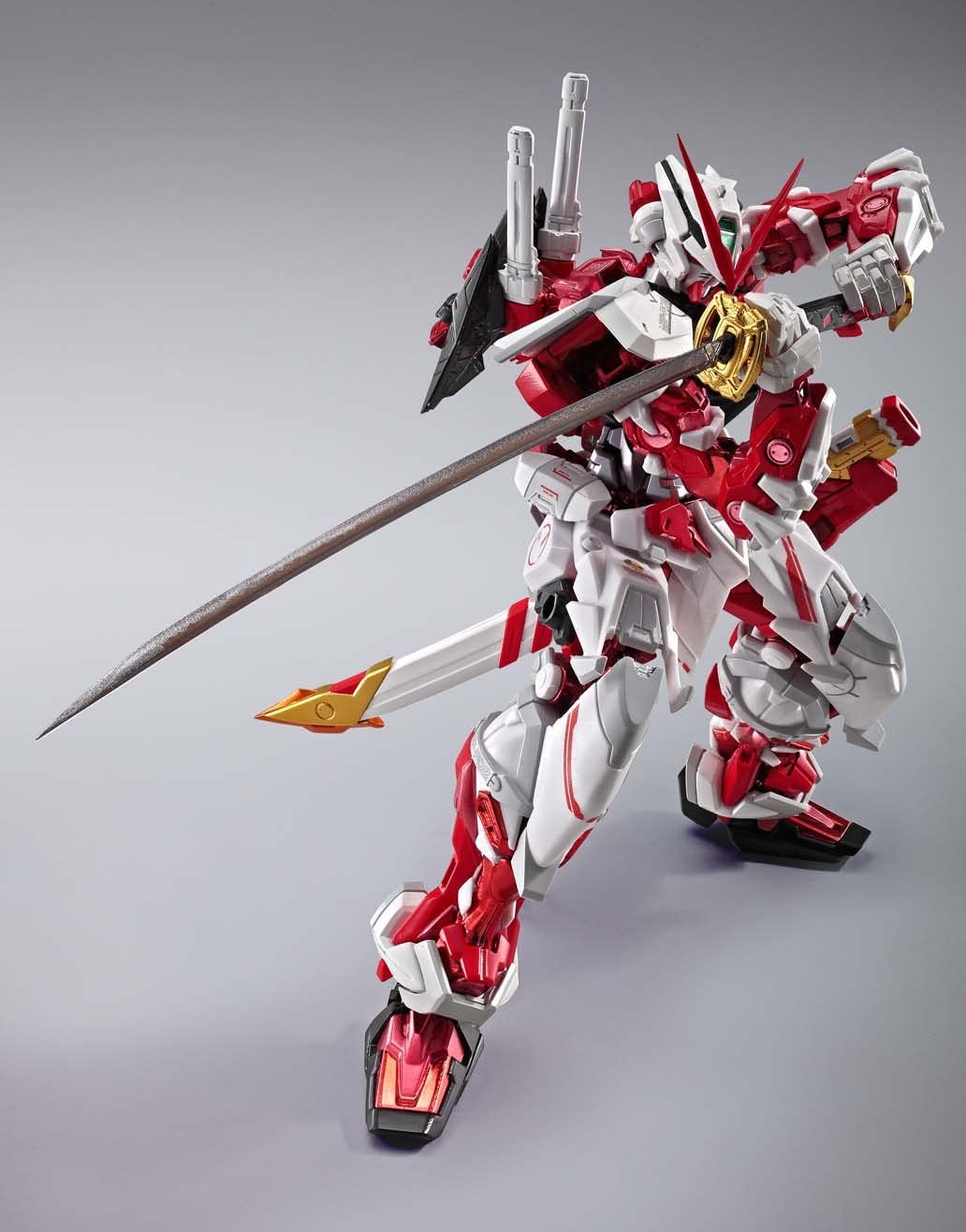 Bandai Metal Build Gundam Seed Astray Red Frame Action Figure - High-Quality Collectible Model Kit for Anime Fans | Perfect for Display, Gifts & Cosplay Scenes