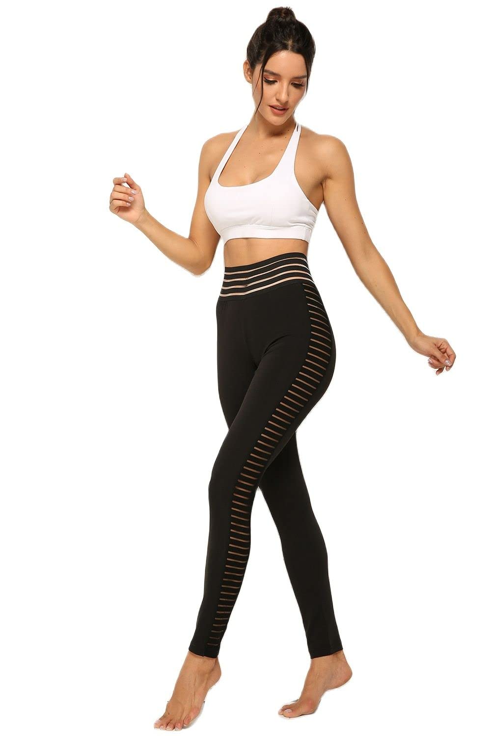 Women's High Waist Yoga Pants - Tummy Control & Butt Lifting Workout Leggings, Quick Dry Stretchy Spandex for Gym, Fitness & Running | Perfect for Yoga, Pilates & Lounge Wear