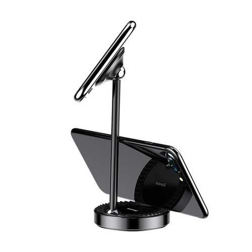 Baseus 360° Rotating Magnetic Phone Stand - Adjustable Desktop Holder for iPhone 15/14/13/12, Samsung Galaxy S23/S22/S21, Xiaomi 13/12 - Perfect for Office, Home & Car Use