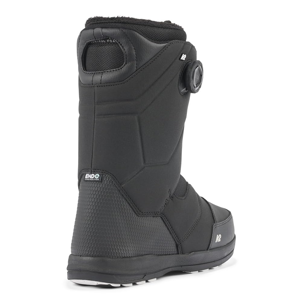 K2 Maysis Men's Snowboard Boots - Black, Size 9.5 | Comfortable & Durable Snowboarding Boots for All-Mountain Riding & Freestyle Performance
