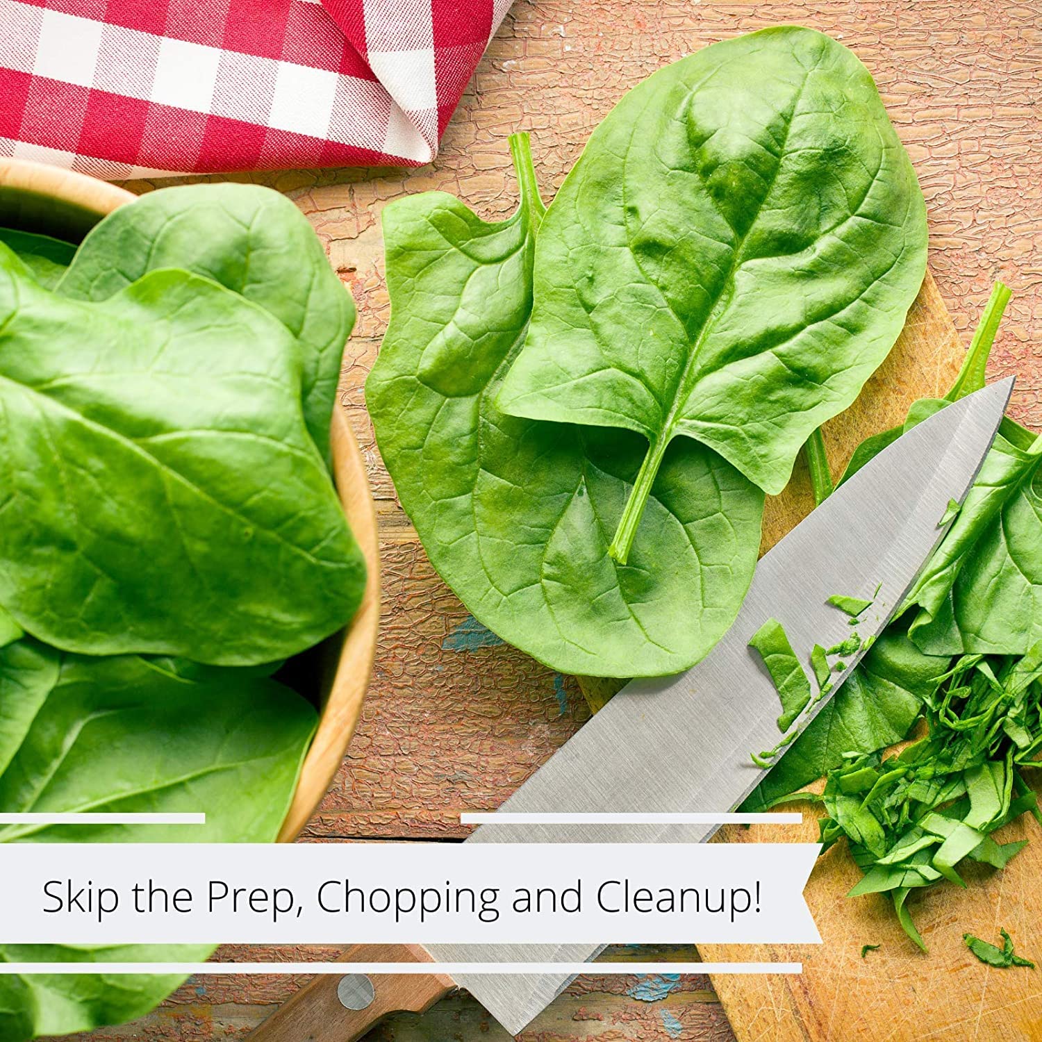 It's Delish Premium Dried Spinach Flakes - 10 lb Bulk Bag | Perfect for Smoothies, Soups, Baking & Food Storage