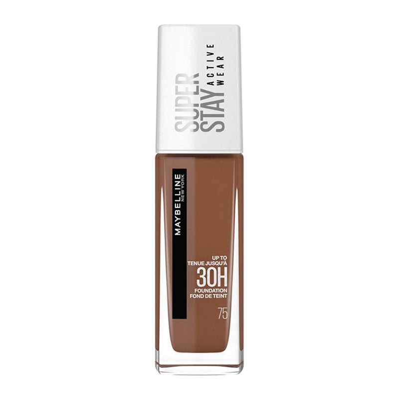 Maybelline Superstay Active Wear 30 Hour Full Coverage Long-Lasting Liquid Foundation - Oil-Free, Transfer-Proof, Sweat-Resistant for All-Day Wear at Work, Gym & Outdoor Activities
