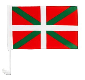 12x18 Basque Country Car Flag - Polyester 12