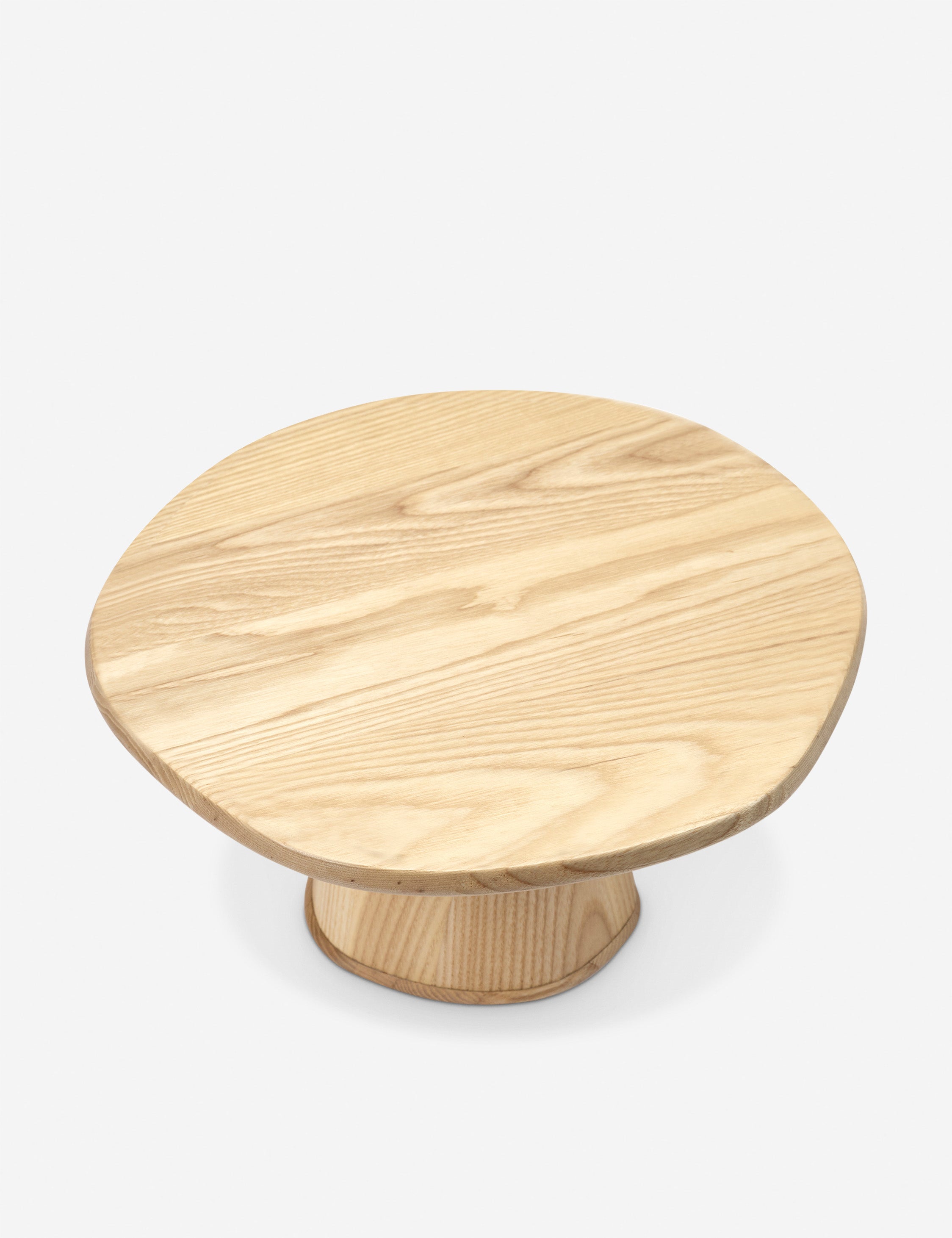 Kelly Wearstler x Serax Dune Ash Wood Cake Stand - Elegant Dessert Display for Weddings, Parties & Home Decor