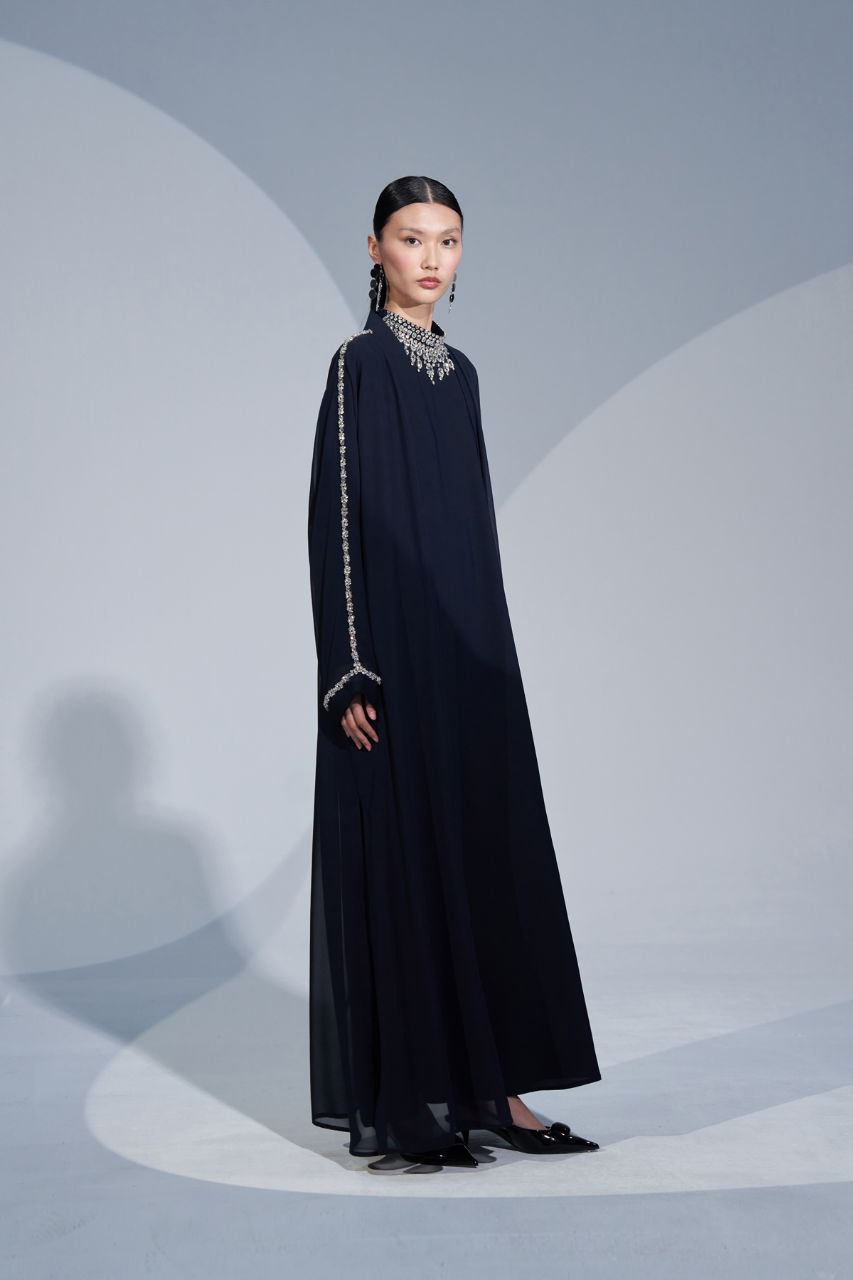 Premium Two Piece Abaya Set - Elegant & Modest Islamic Women's Dress for Prayer, Mosque & Special Occasions