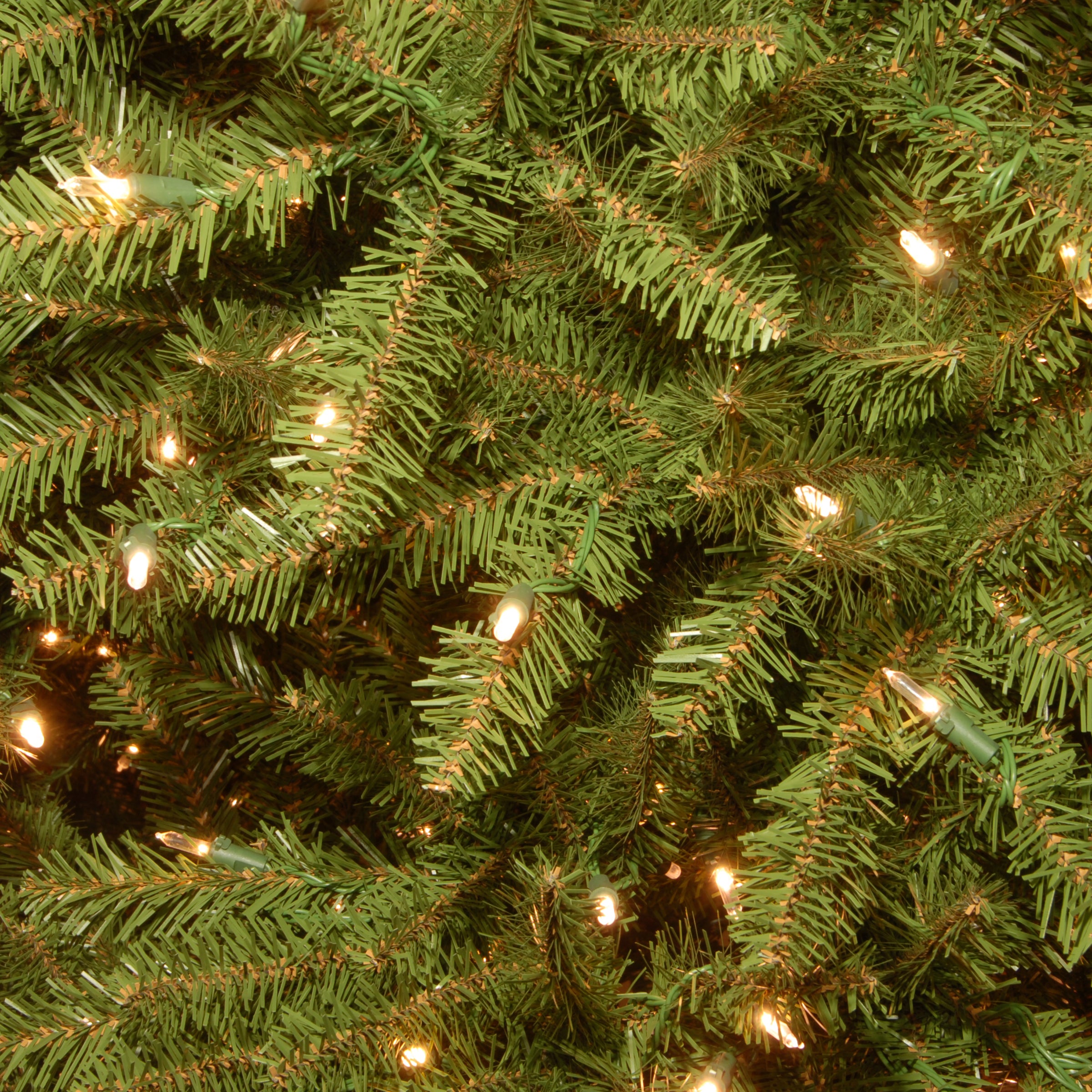 6.5 ft Pre-Lit Dunhill Fir Artificial Christmas Tree with PowerConnect Clear Lights - Perfect for Home, Office, and Holiday Decorations