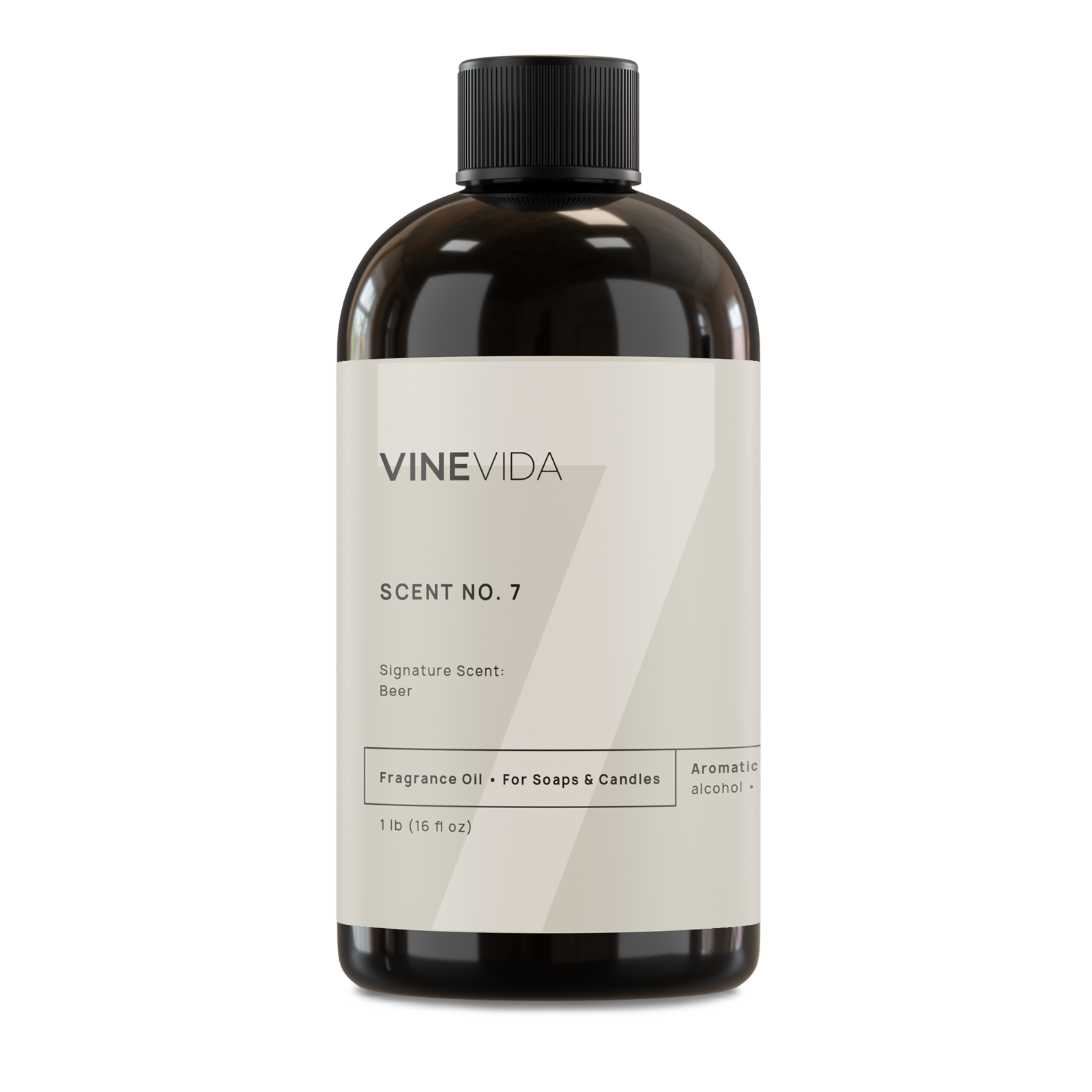 No. 7 Beer Scented Fragrance Oil for Handmade Soap, Candles & DIY Crafts - Perfect for Home Aromatherapy, Bath Products & Gift Making