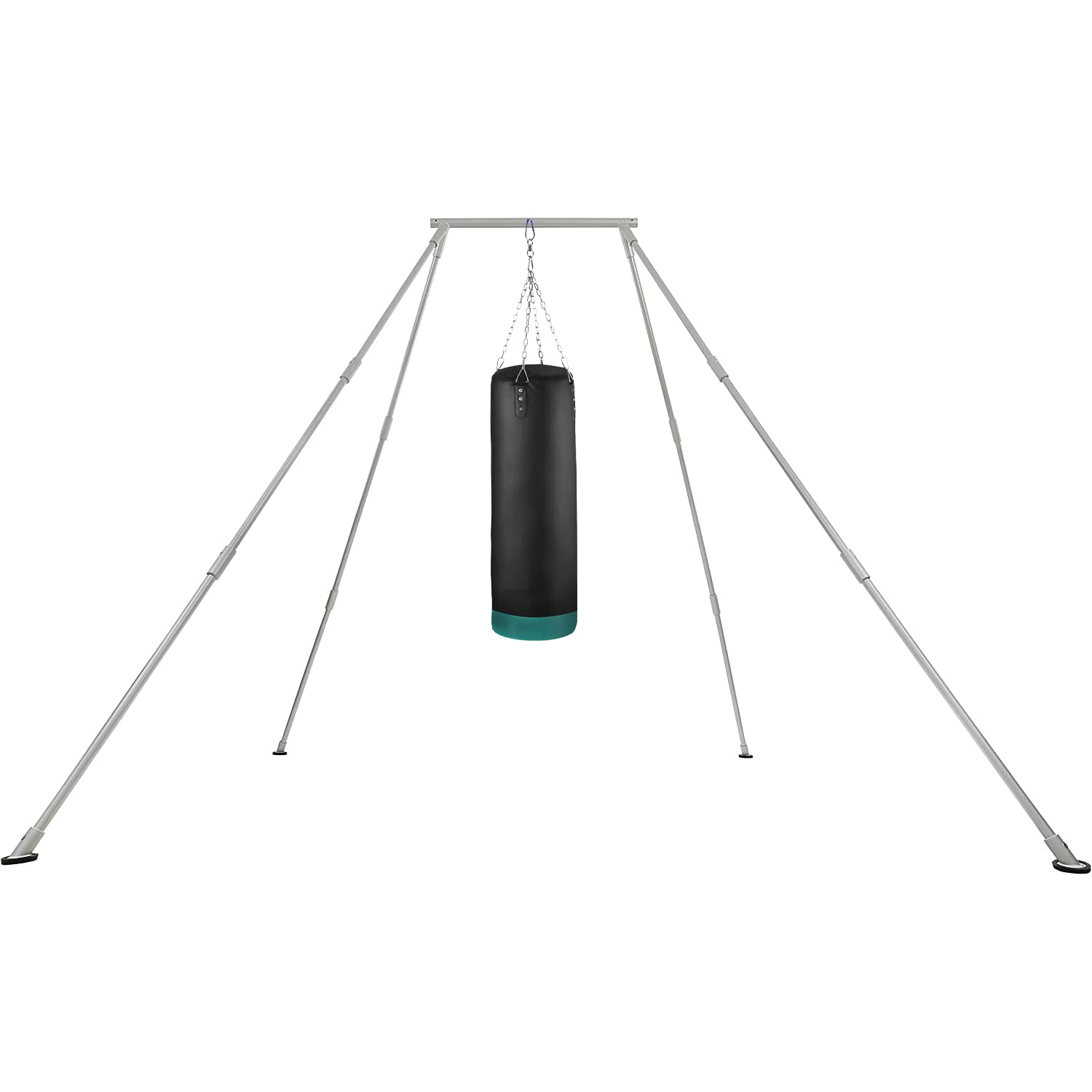Kojem 8.1 FT Heavy Duty Aerial Yoga Swing Stand - Aluminum Triangle Frame for Indoor/Outdoor Yoga Hammock, Inversion Therapy & Fitness Training - Supports Up to 600lbs - Perfect for Home Gym, Backyard & Studio Use
