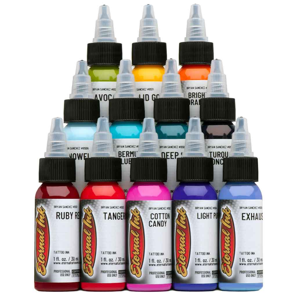 Bryan Sanchez M. Watercolor Ink Set - Premium Eternal Ink for Artists | Perfect for Watercolor Painting, Calligraphy & Illustration