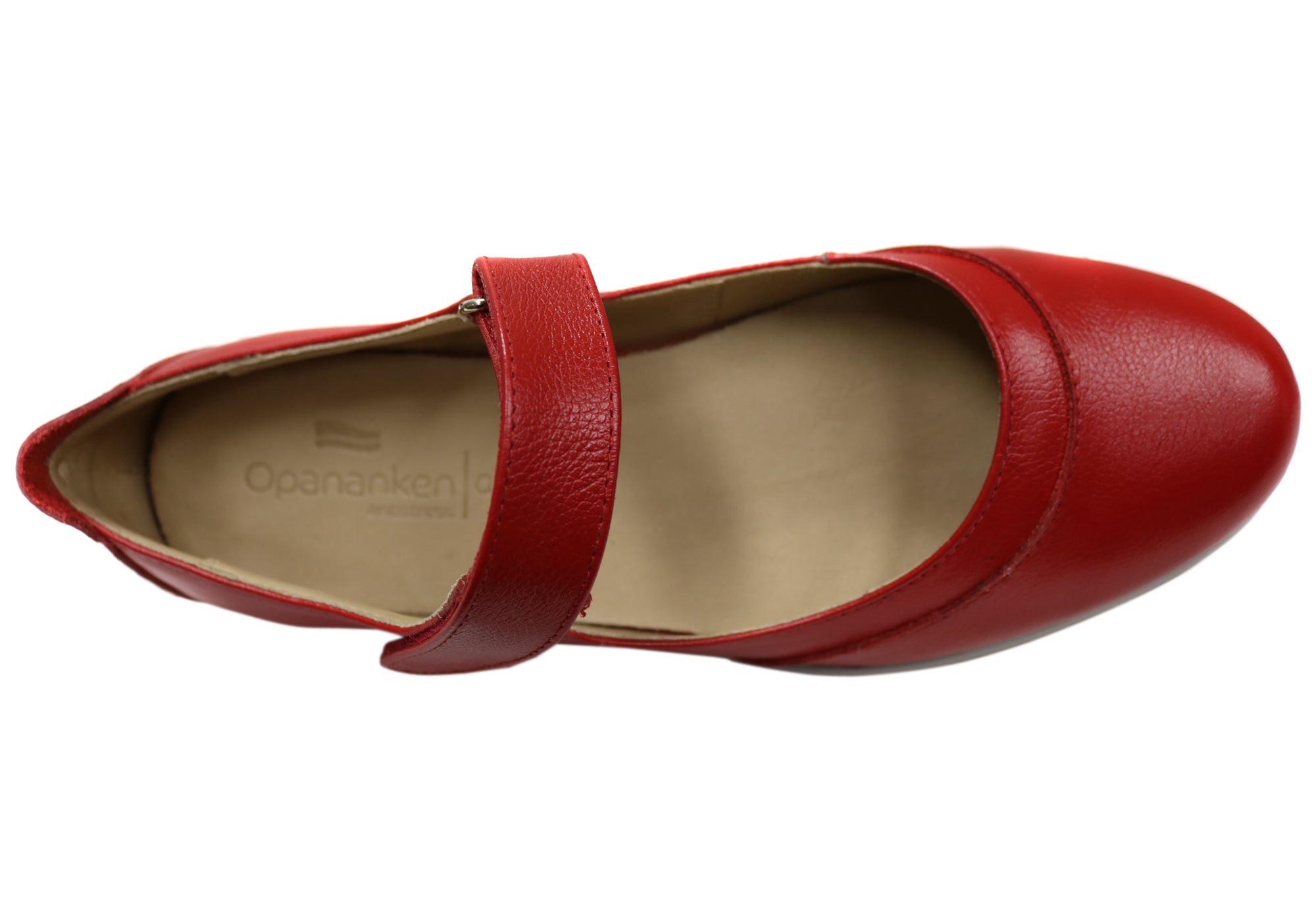 Opananken Trixy Women's Comfortable Brazilian Leather Mary Jane Shoes - Casual & Work Flats for Office, Walking & Everyday Wear