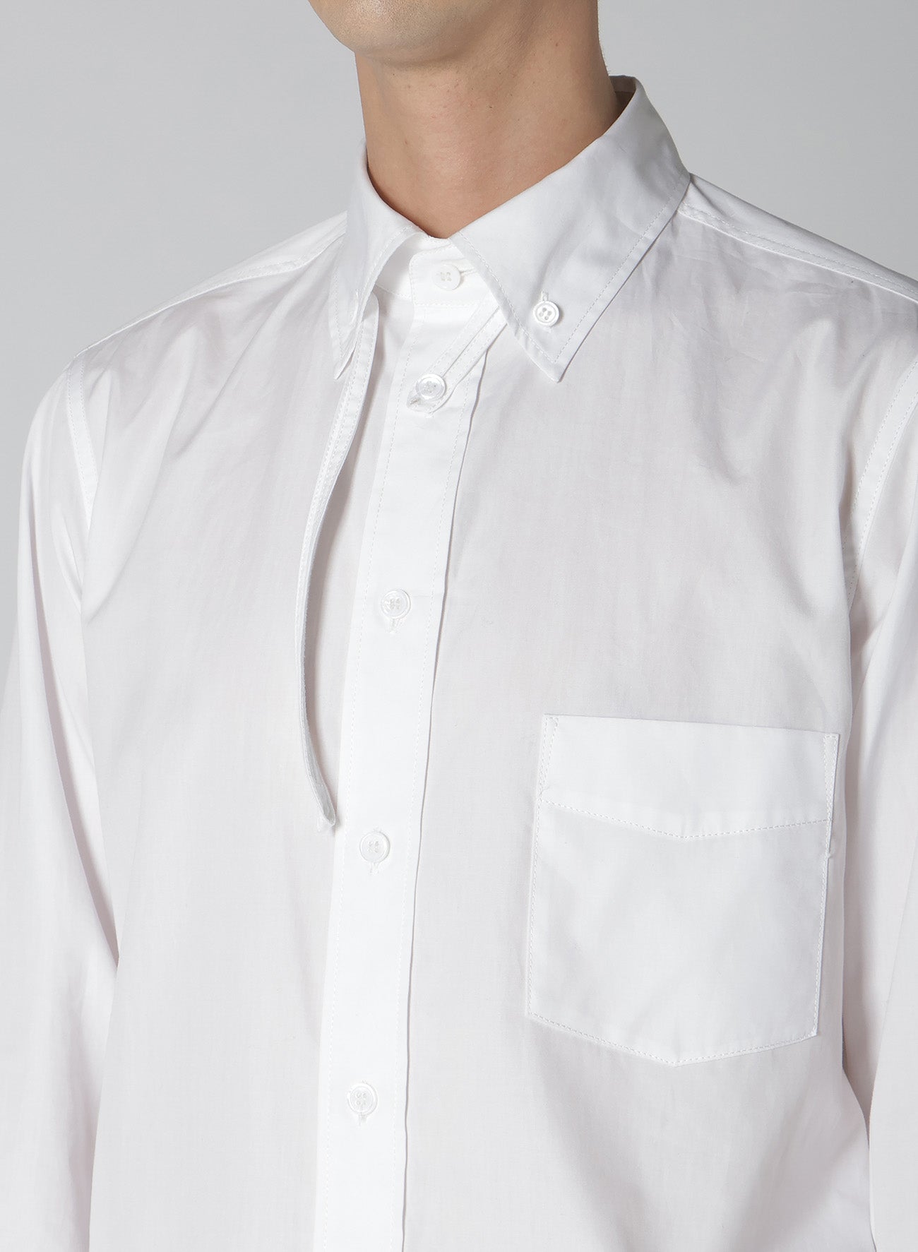 Chain Stitch Broad Loop Shirt for Men - Vintage Denim Button-Up Casual Wear for Street Style & Everyday Outfits