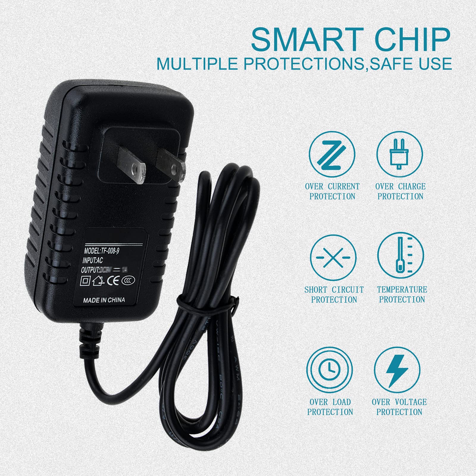 Original AC Adapter Power Supply Charger for D-Link DIR-651 Wireless Router - Replacement Cord Cable for Home & Office WiFi Network Setup