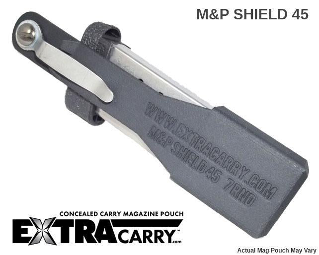 Smith & Wesson M&P Shield 45 ACP 7 Round Magazine Pouch - Tactical Concealed Carry Holster Accessory for Firearm Enthusiasts & Range Practice