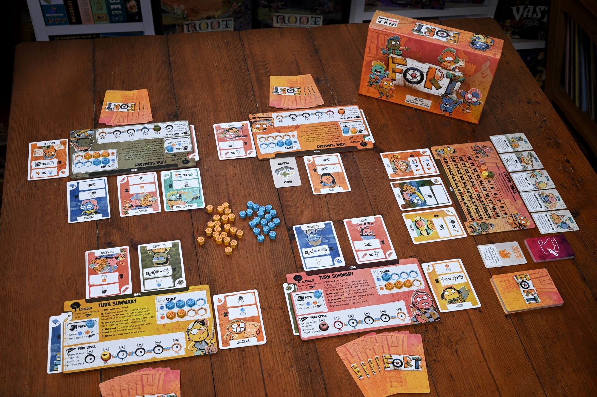 Leder Games | Fort Card Game - Strategic Deck-Building Game for Kids & Adults | Perfect for Family Game Nights & Parties