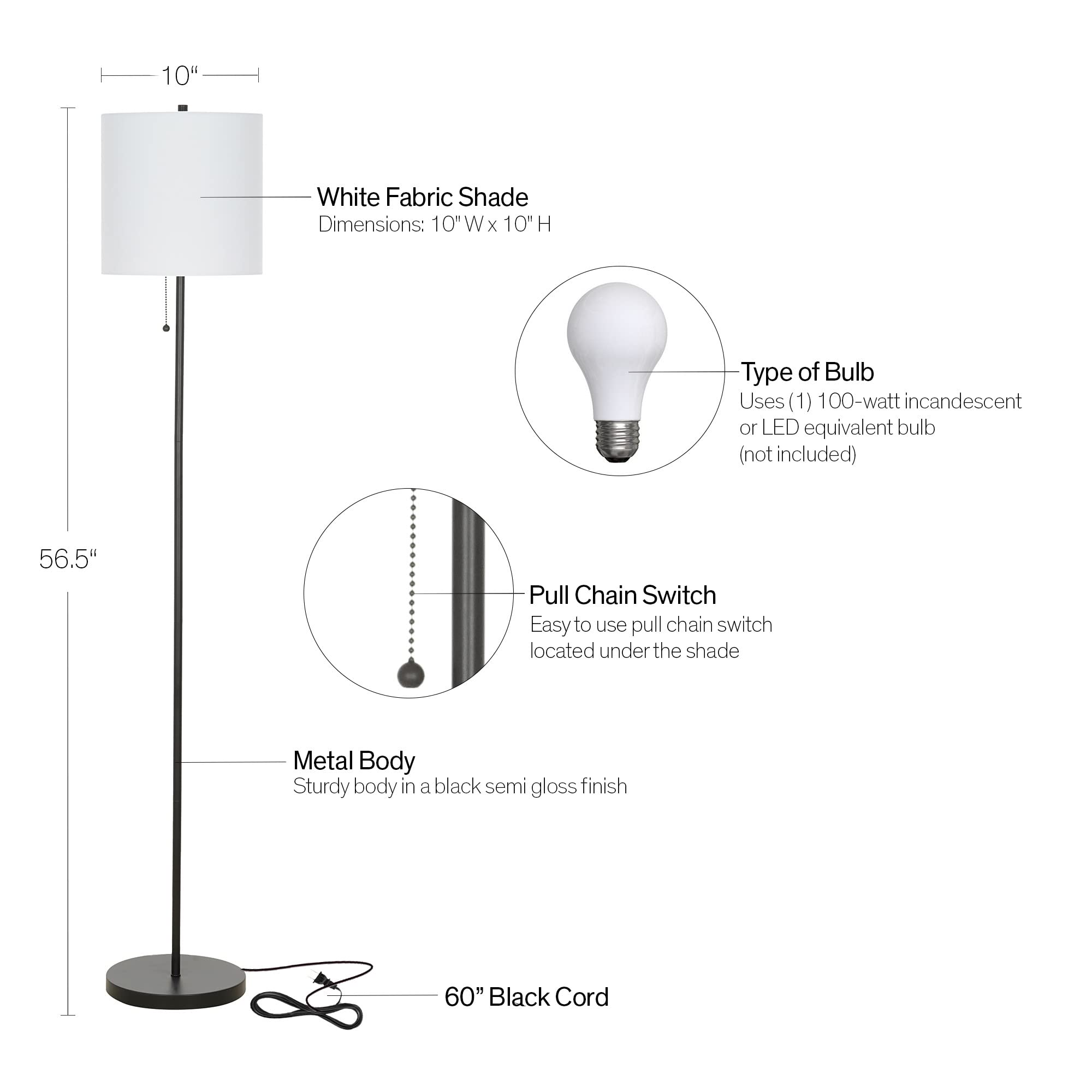 Catalina Lighting 22424-003 56.5
