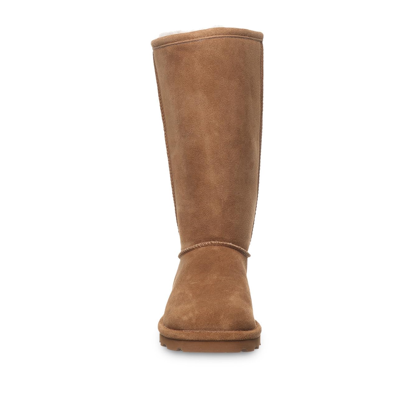 BEARPAW Women's Elle Tall Wide Winter Boots - Classic Suede Slip-On Ankle Booties for Women | Warm & Comfortable Snow Boots in Multiple Colors | Perfect for Cold Weather, Snow Days & Casual Outfits