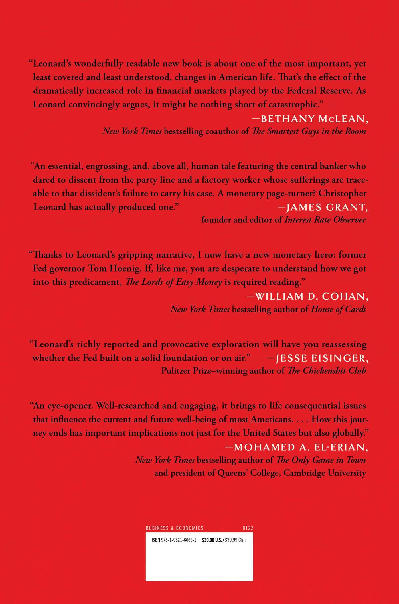 The Lords of Easy Money: How the Federal Reserve Broke the American Economy - Financial Crisis Analysis & Economic History Book for Investors and Policy Makers