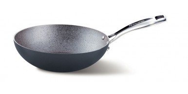 Pensofal Invictum 5506 Nonstick Wok Pan - 9-Layer Stone Effect Coating, 28cm Diameter, BPA-Free Aluminum, Compatible with Ceramic & Induction Cooktops - Perfect for Stir-Frying, Sautéing, and Asian Cuisine