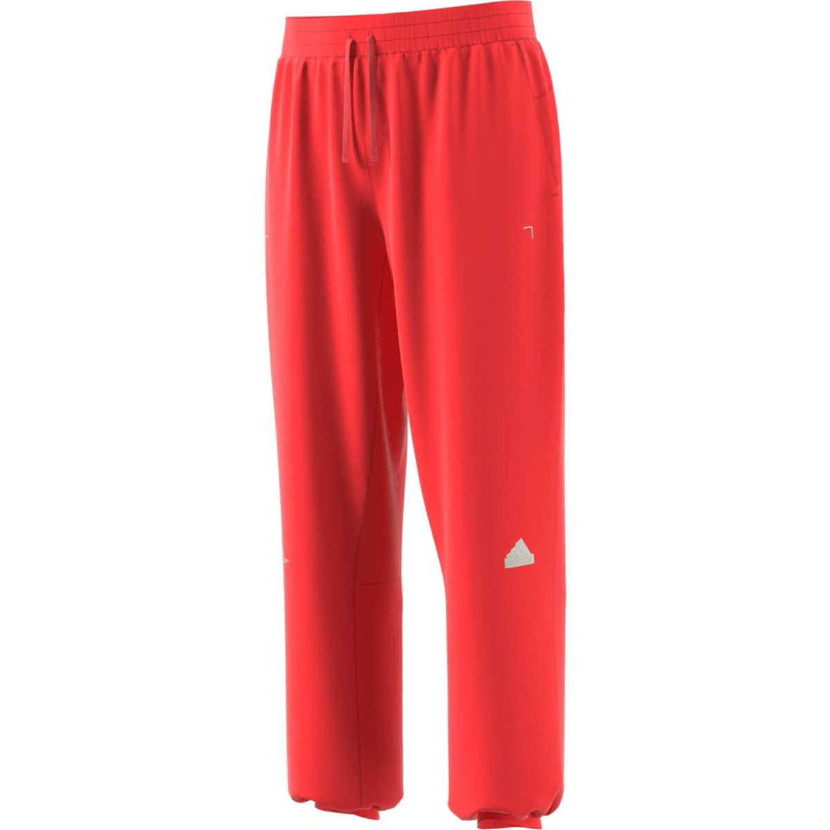 Adidas Men's Aeroready Woven Athletic Pants 2XL Bright Red - Lightweight Breathable Workout Joggers for Running, Gym & Casual Wear
