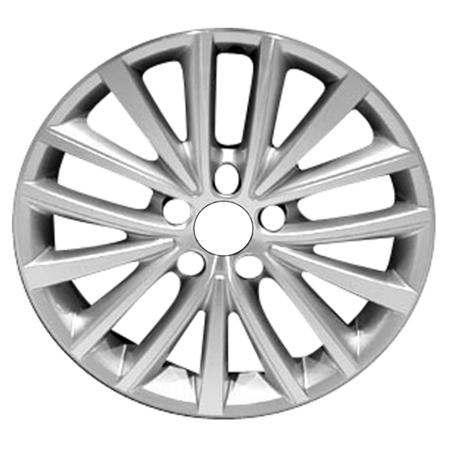 Volkswagen VW Jetta 17-Inch OEM Machined Wheels ALY069910 (2011-2014) - 5C0601025A - Perfect for Replacement & Car Upgrades