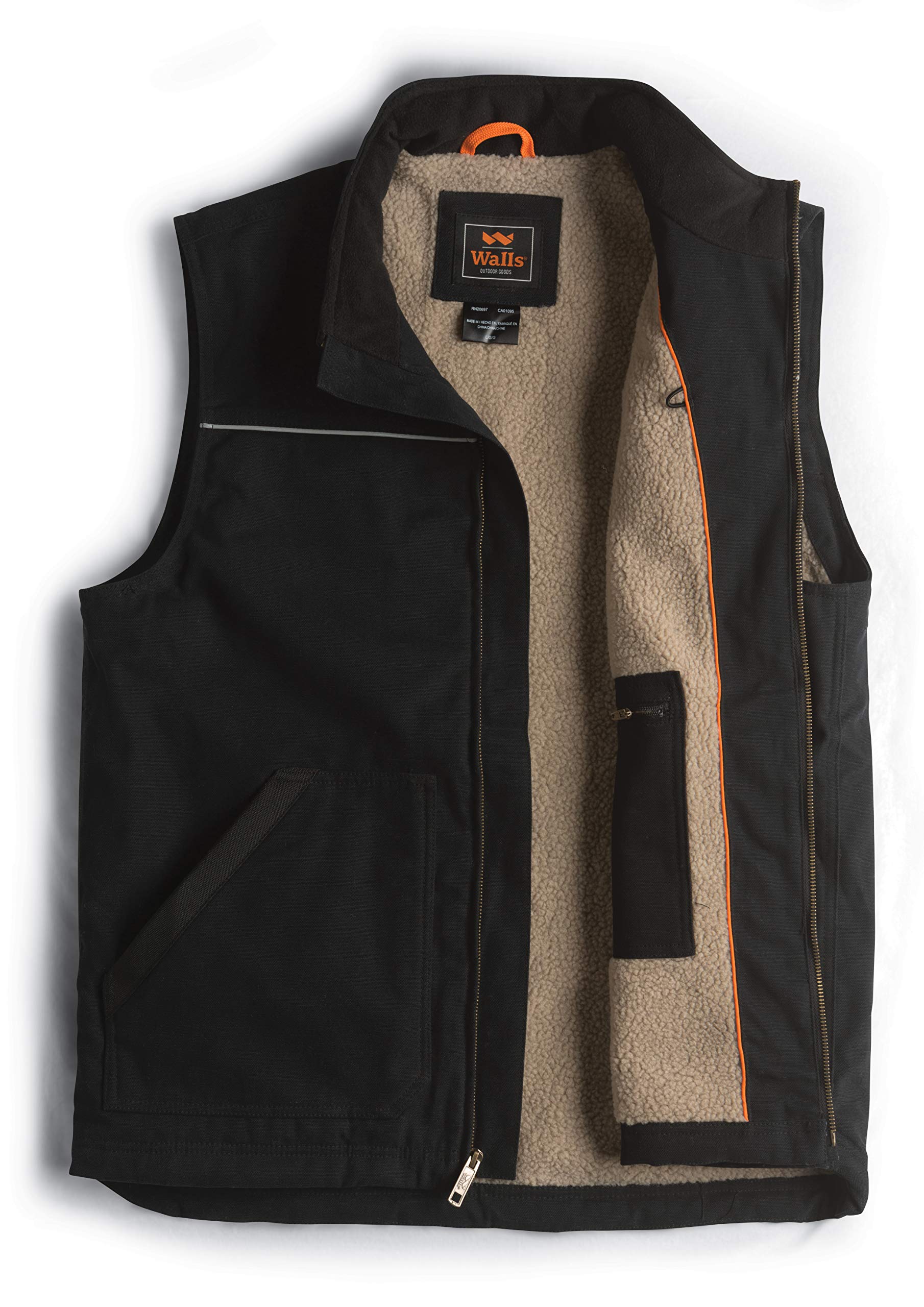 Men's Super Duck Lined Vest - Warm Winter Puffer Jacket for Outdoor Activities, Hunting & Casual Wear