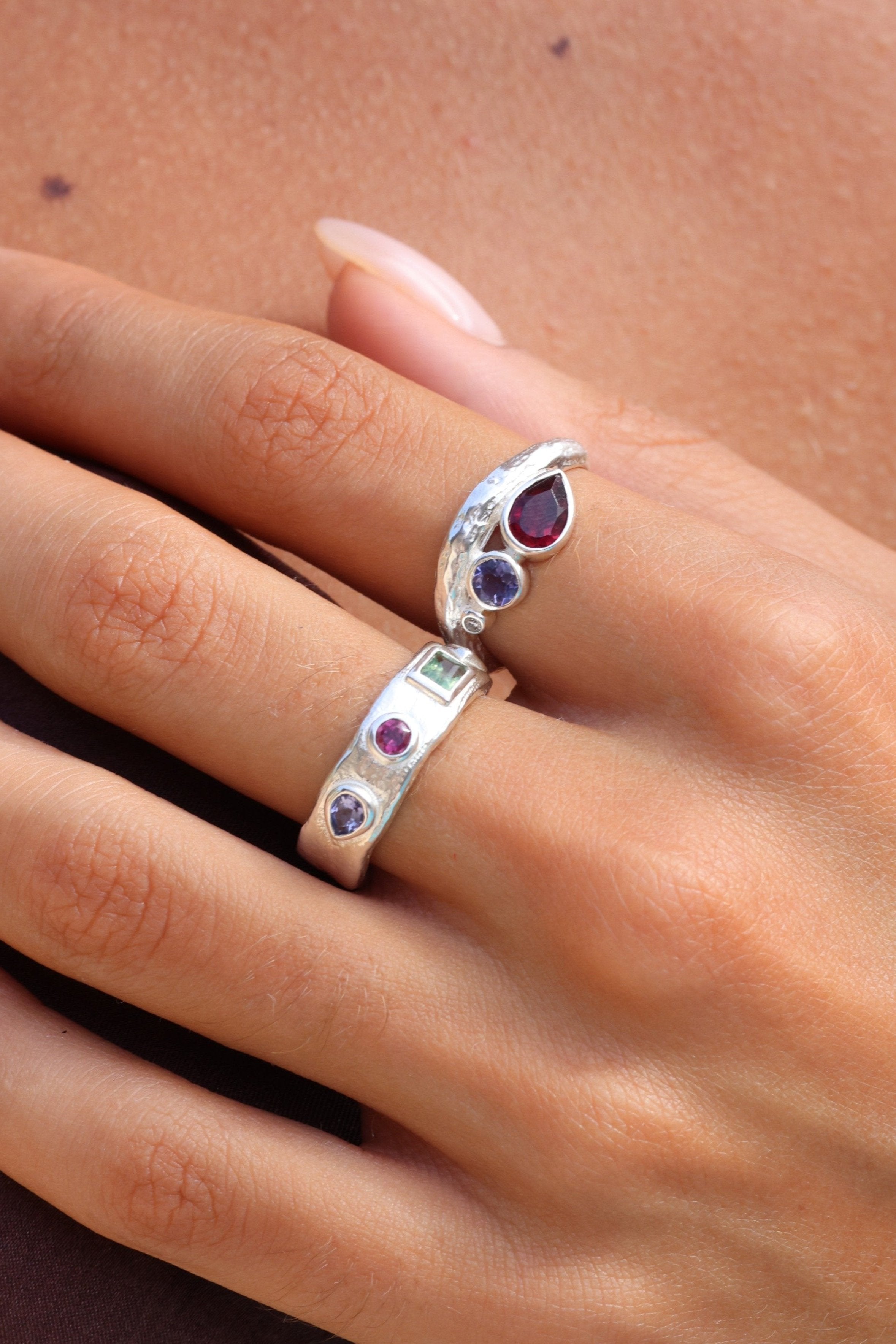 Elegant Aria Silver Ring for Women - Sterling Silver Minimalist Ring - Perfect for Everyday Wear, Gifts & Special Occasions