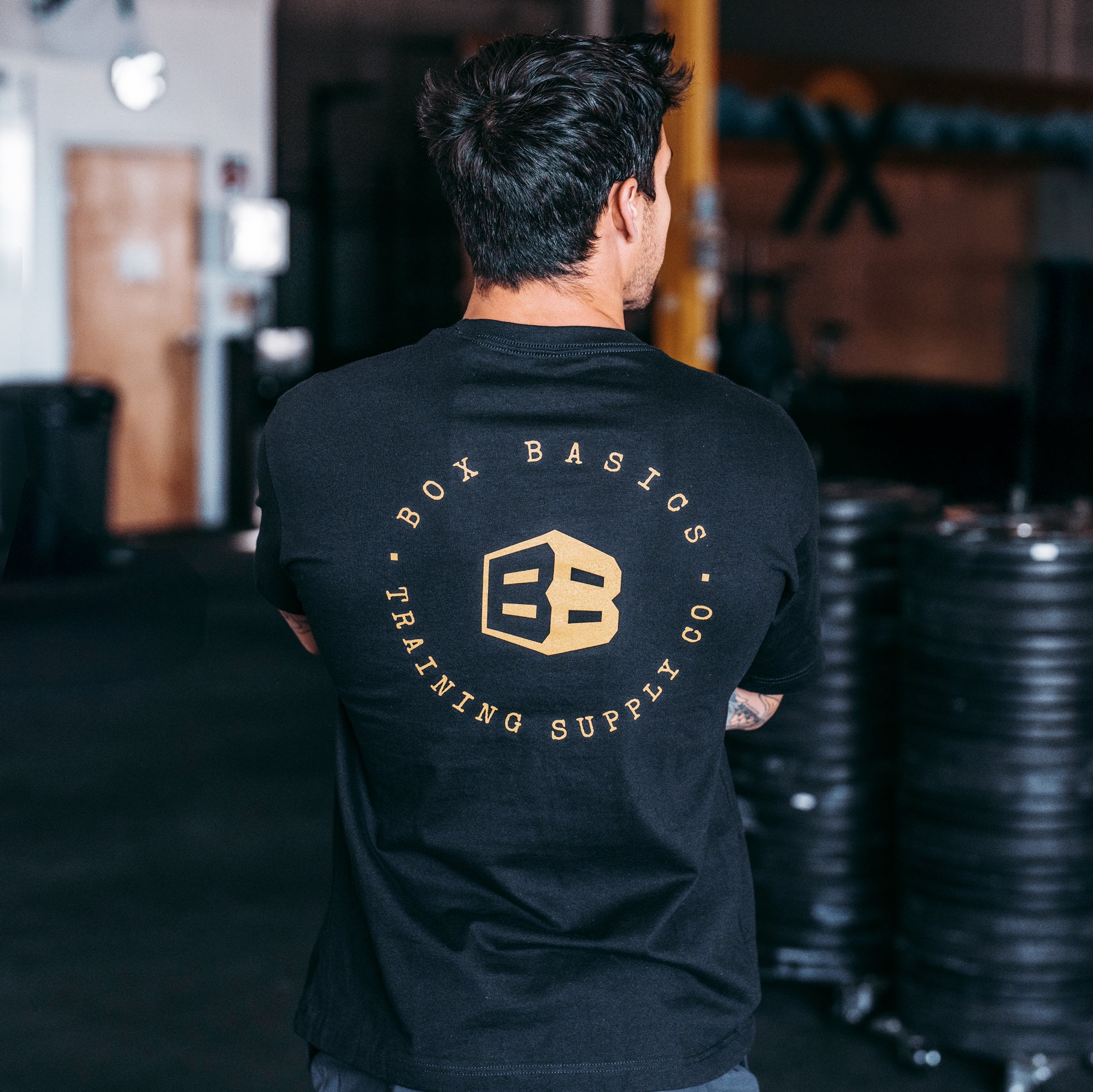 Box Basics Supply Co. Circle Tee - Soft Cotton Round Neck T-Shirt for Men & Women | Casual Everyday Wear, Lounge, Gym & Street Style Outfits