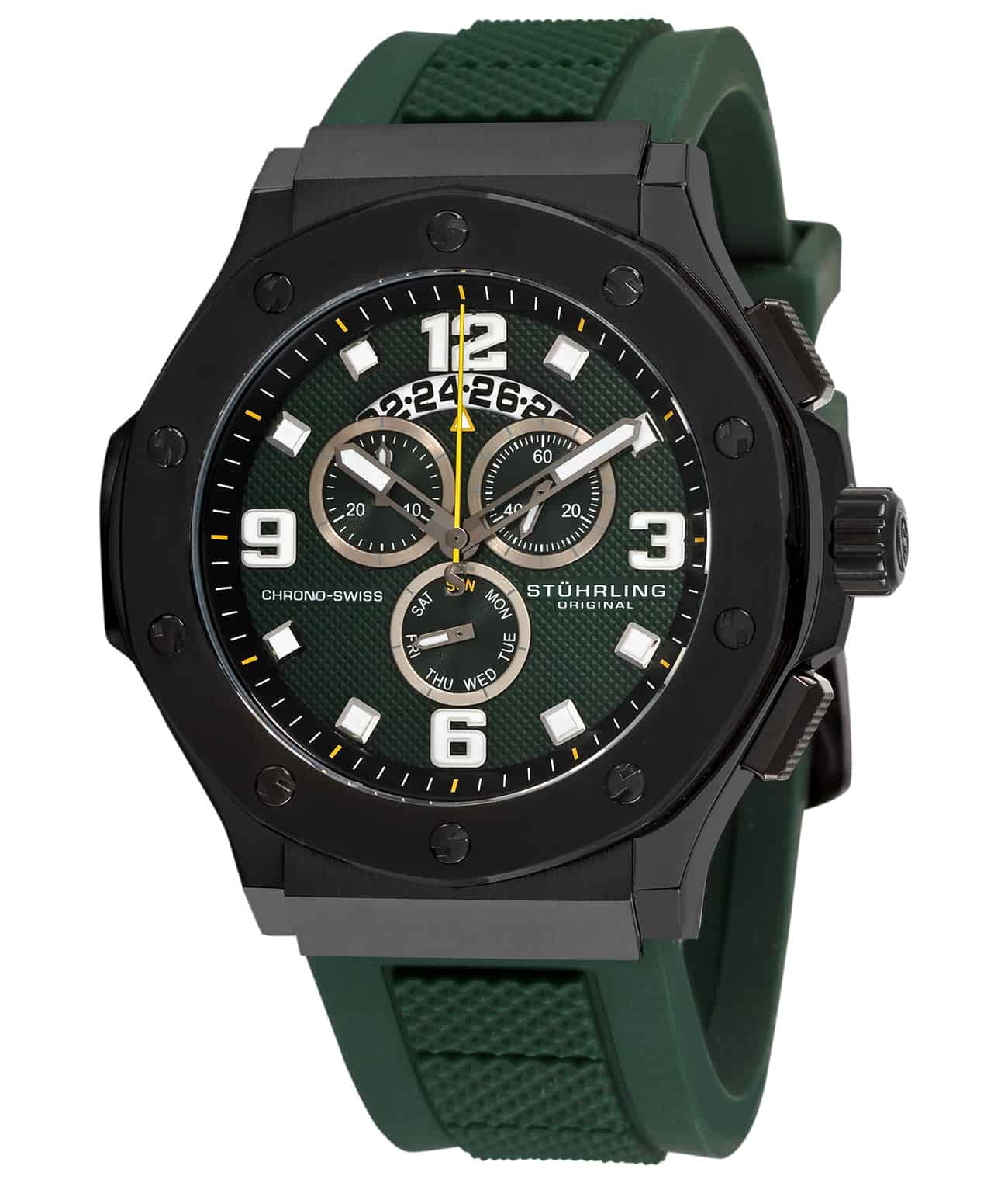 Apocalypse Chrono Grand 160CXL Quartz Watch - 53mm Classic Men's Military Style Timepiece - Perfect for Outdoor Adventures, Tactical Gear & Everyday Wear