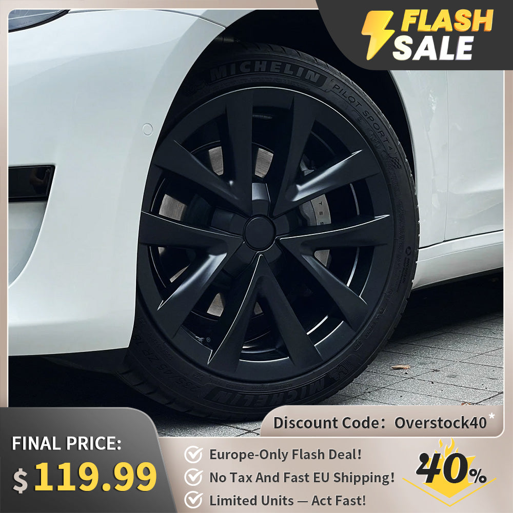 Arachnid Style Wheel Covers for Tesla Model 3 18