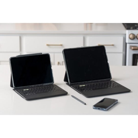 ZAGG Pro Keys 2 Bluetooth Keyboard for iPad Pro 11 (M4 Model) - Slim Wireless Keyboard with Backlit Keys for Work, Travel & Productivity