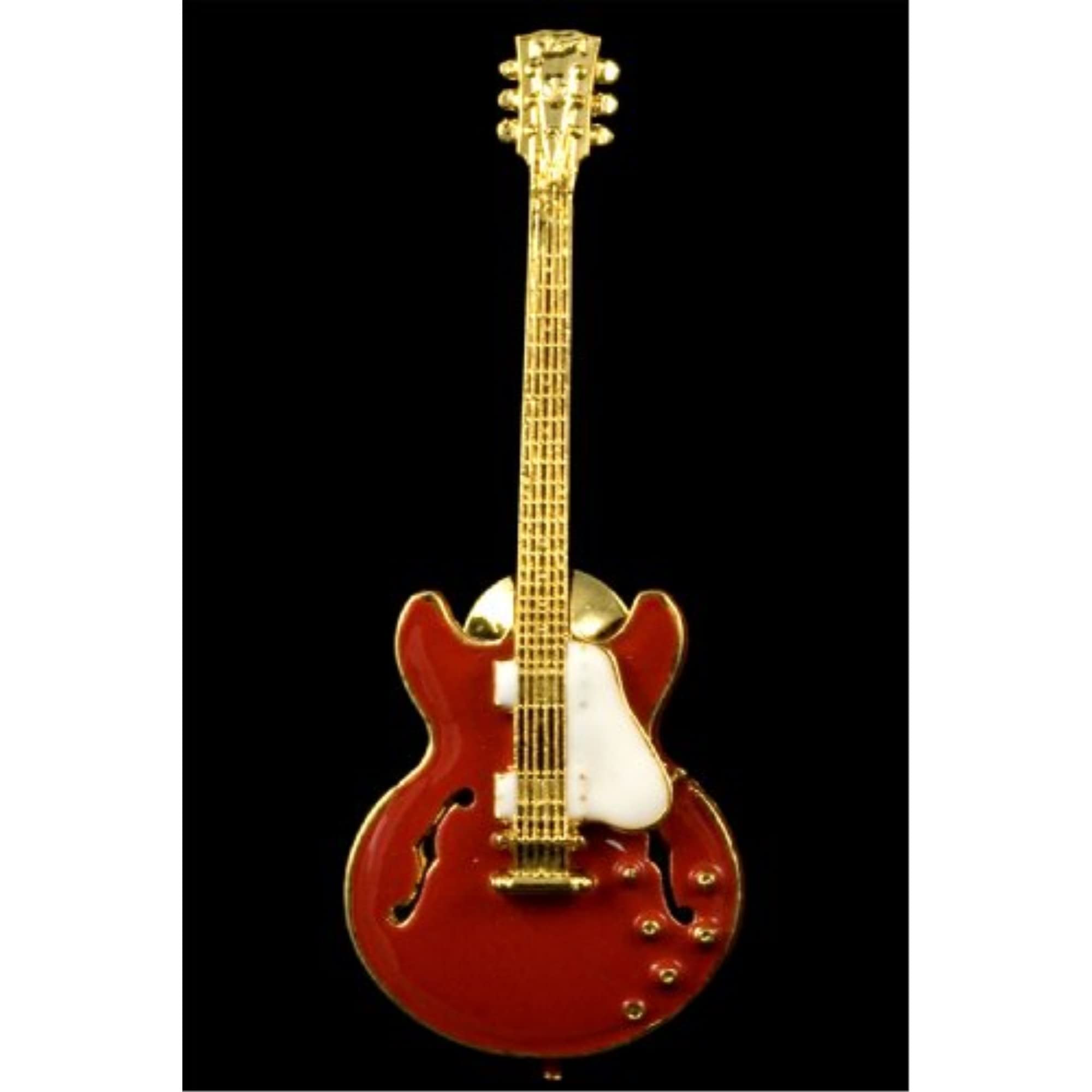 Gibson ES335 Hollowbody Guitar Bridge Pin - Red Replacement Part for Enhanced Tone & Sustain | Perfect for Blues, Jazz & Rock Performances