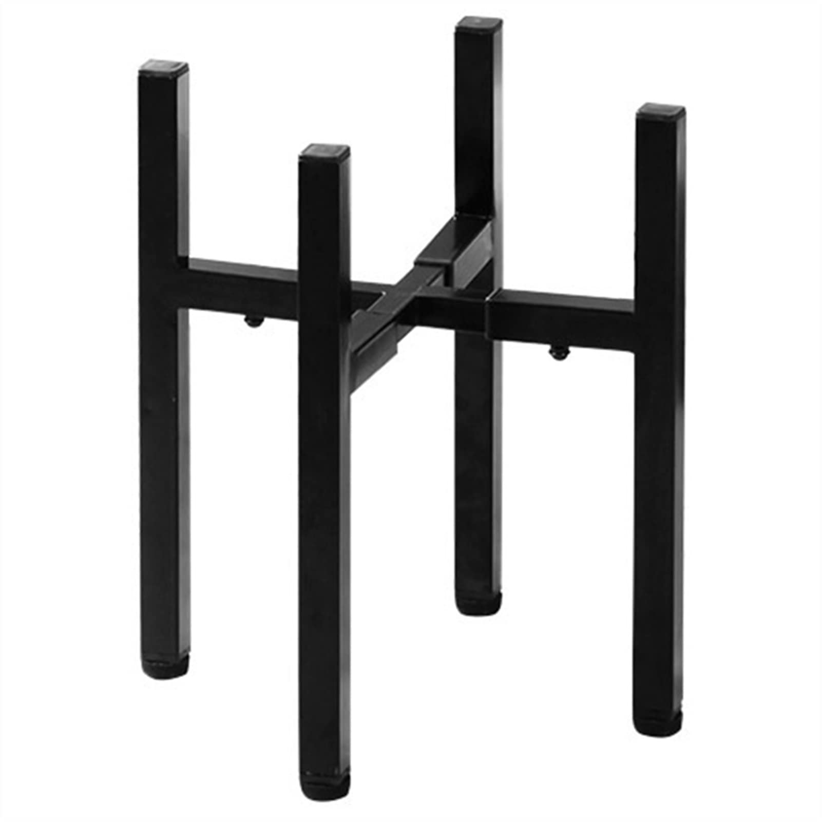 Adjustable Metal Plant Stand Indoor - Mid-Century Style Flower Pot Holder for 8.1