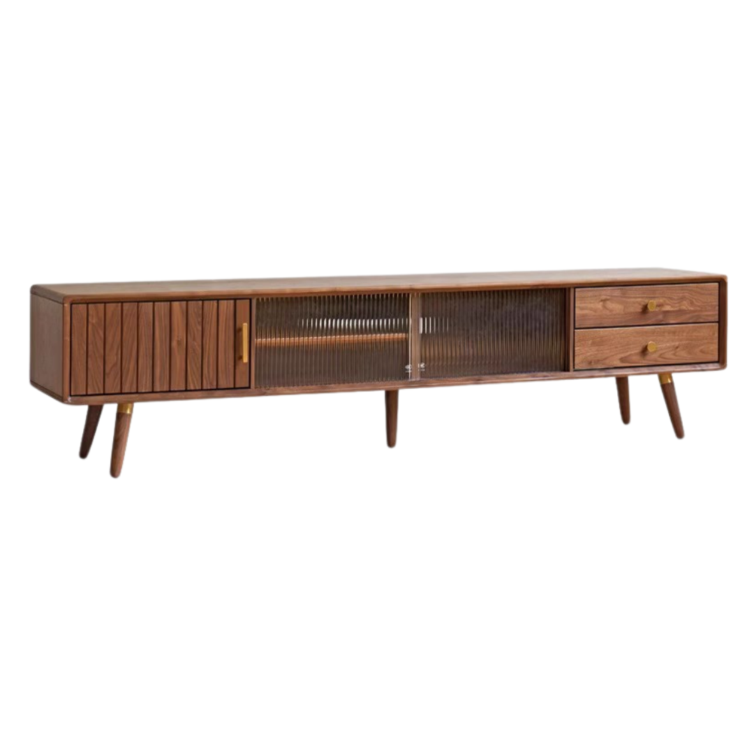 70.9x13.8x18.1 inch/ 180x35x46сm/ Walnut color/ TV cabinet