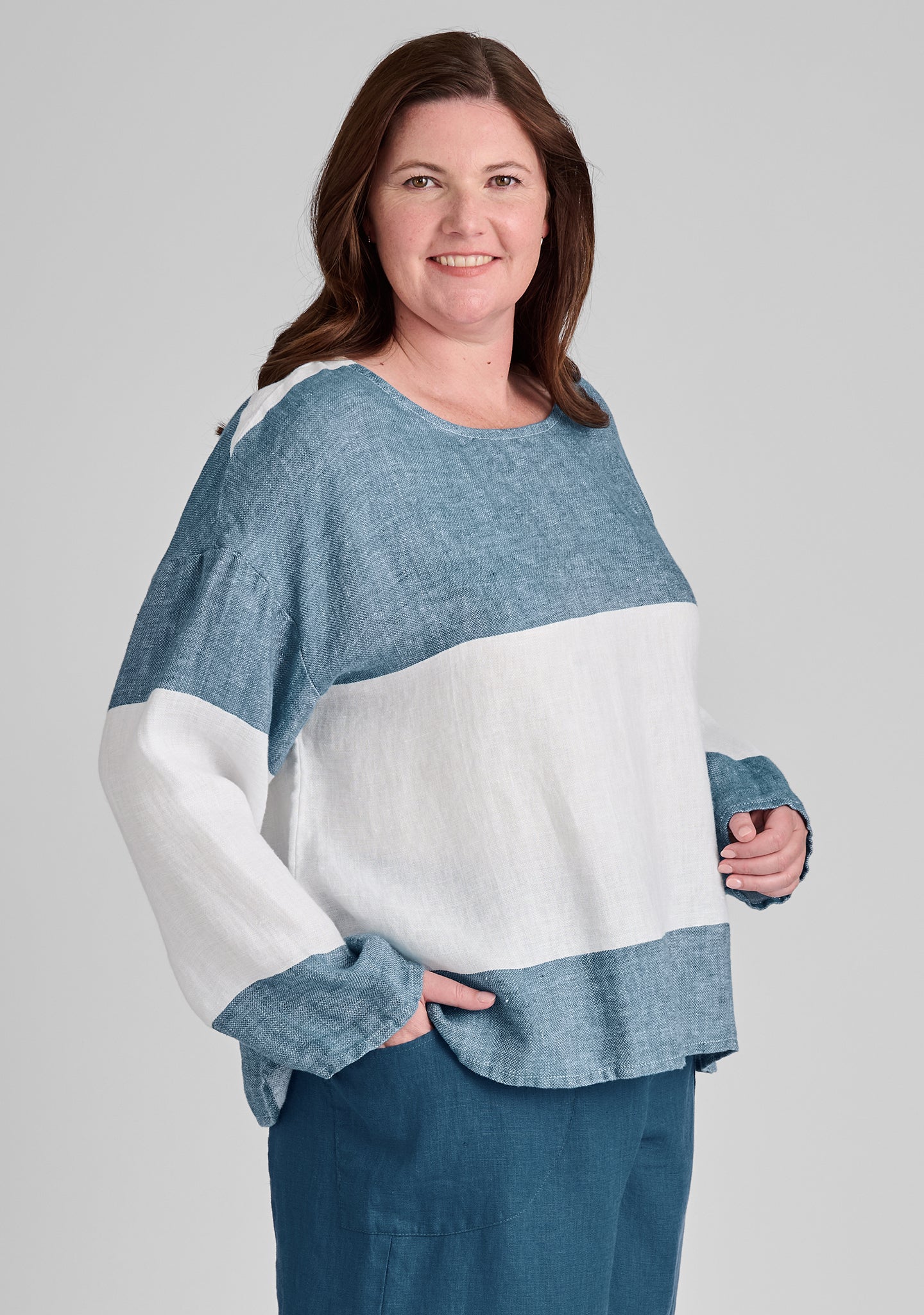Stylish Long Sleeve Linen Shirt for Women - Breathable & Comfortable Casual Wear - Perfect for Office, Travel & Summer Outfits